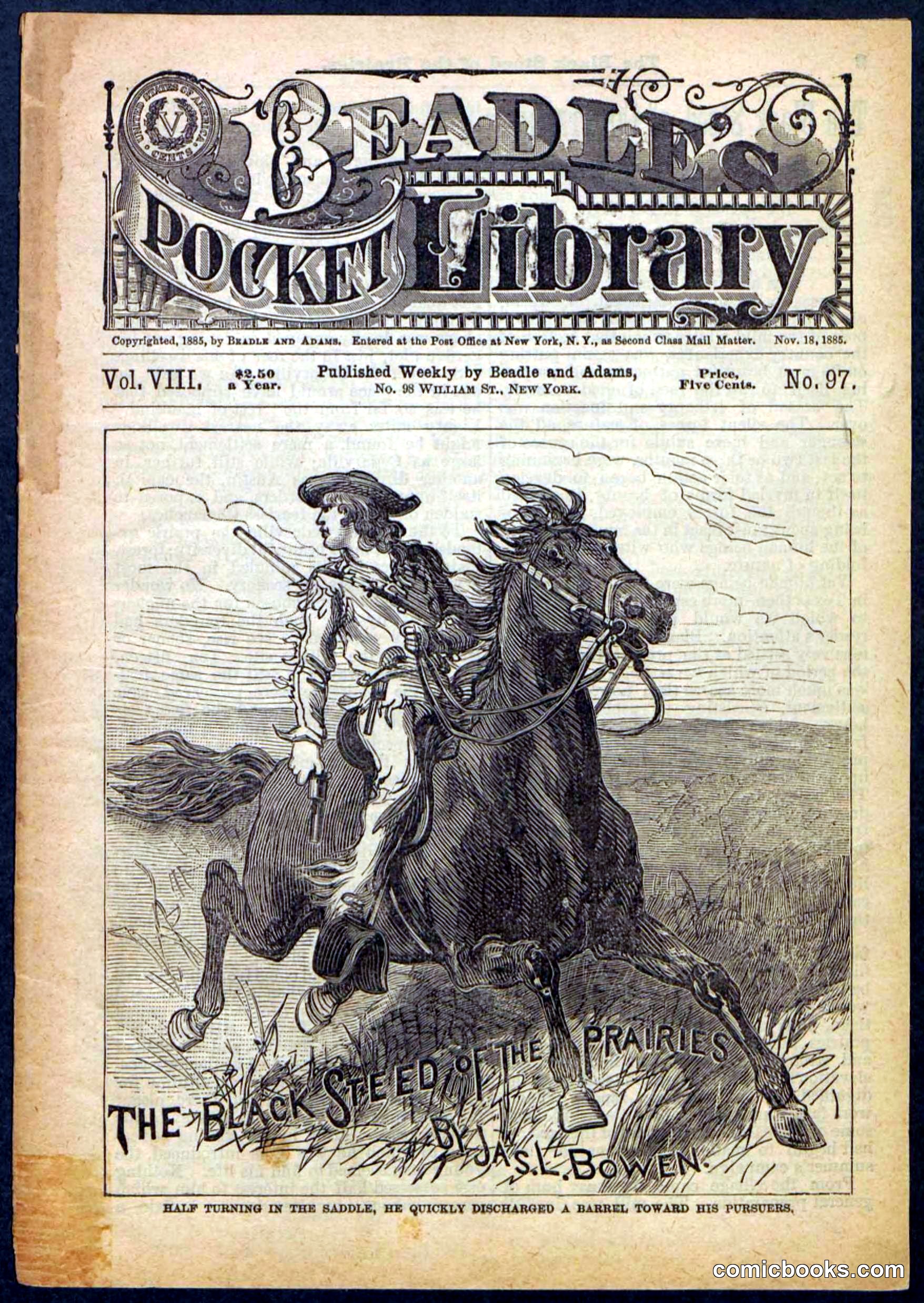 Beadle's Pocket Library, No. 97