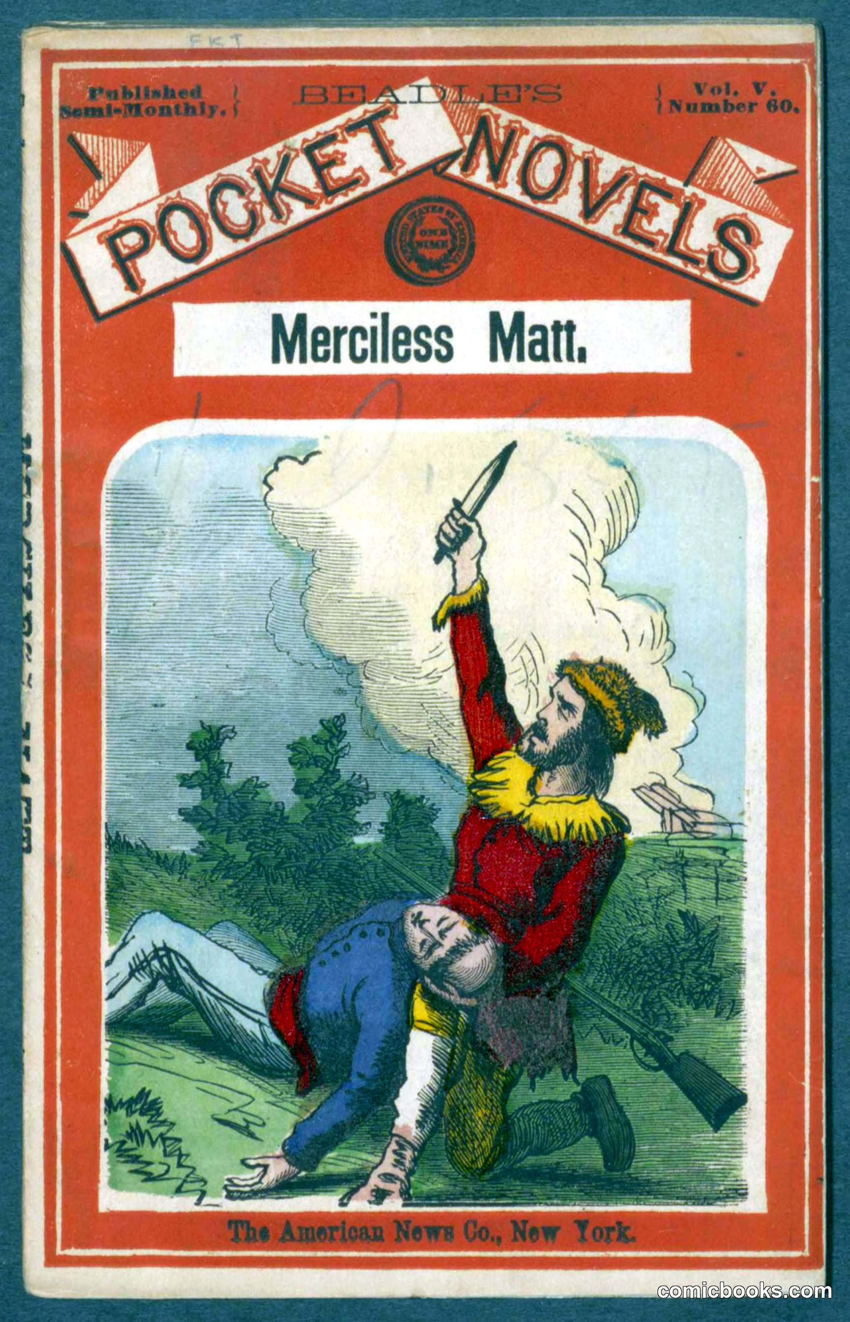 Beadle's Pocket Novels No. 60: Merciless Matt
