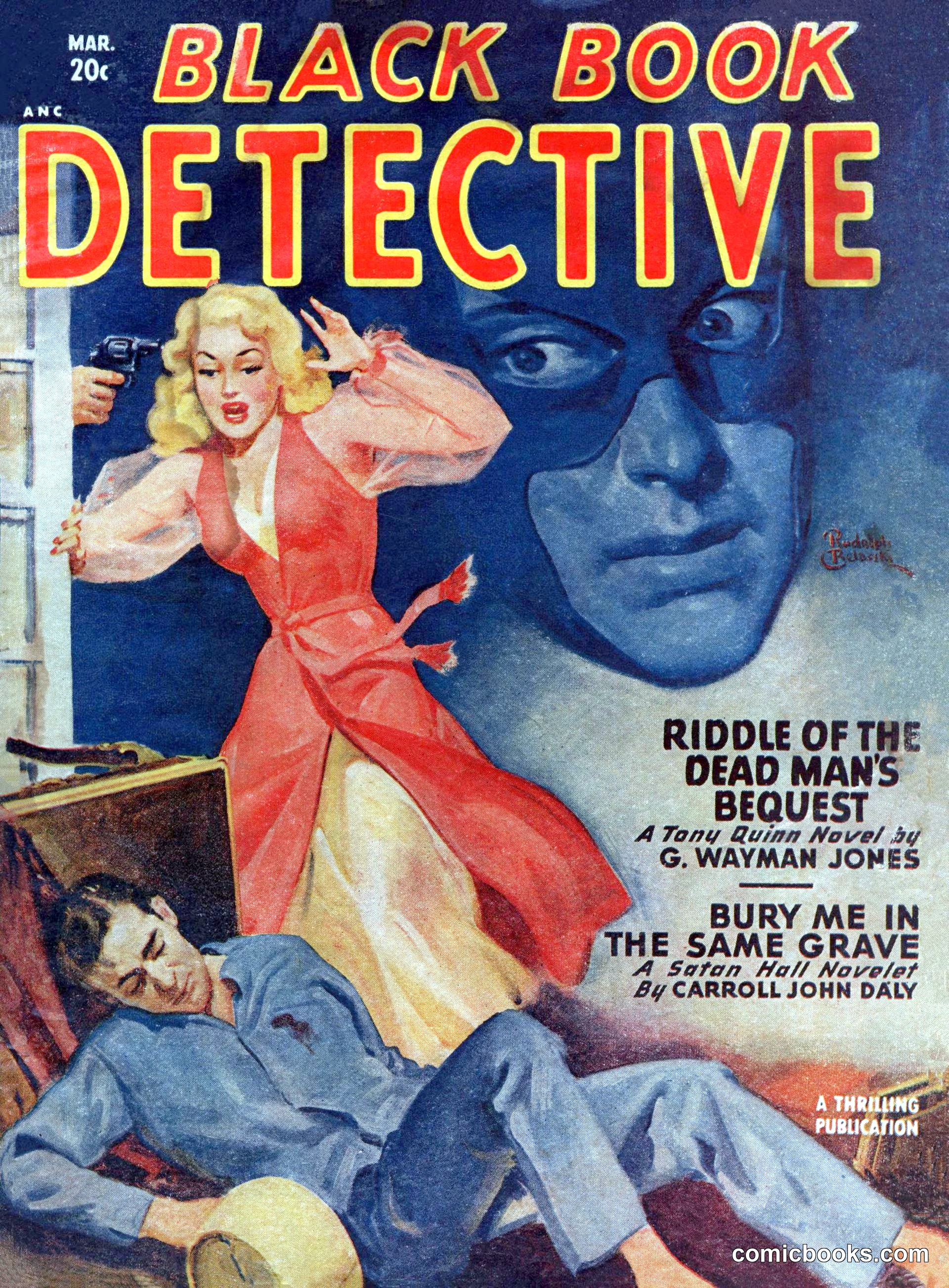 Black Book Detective, March 1949
