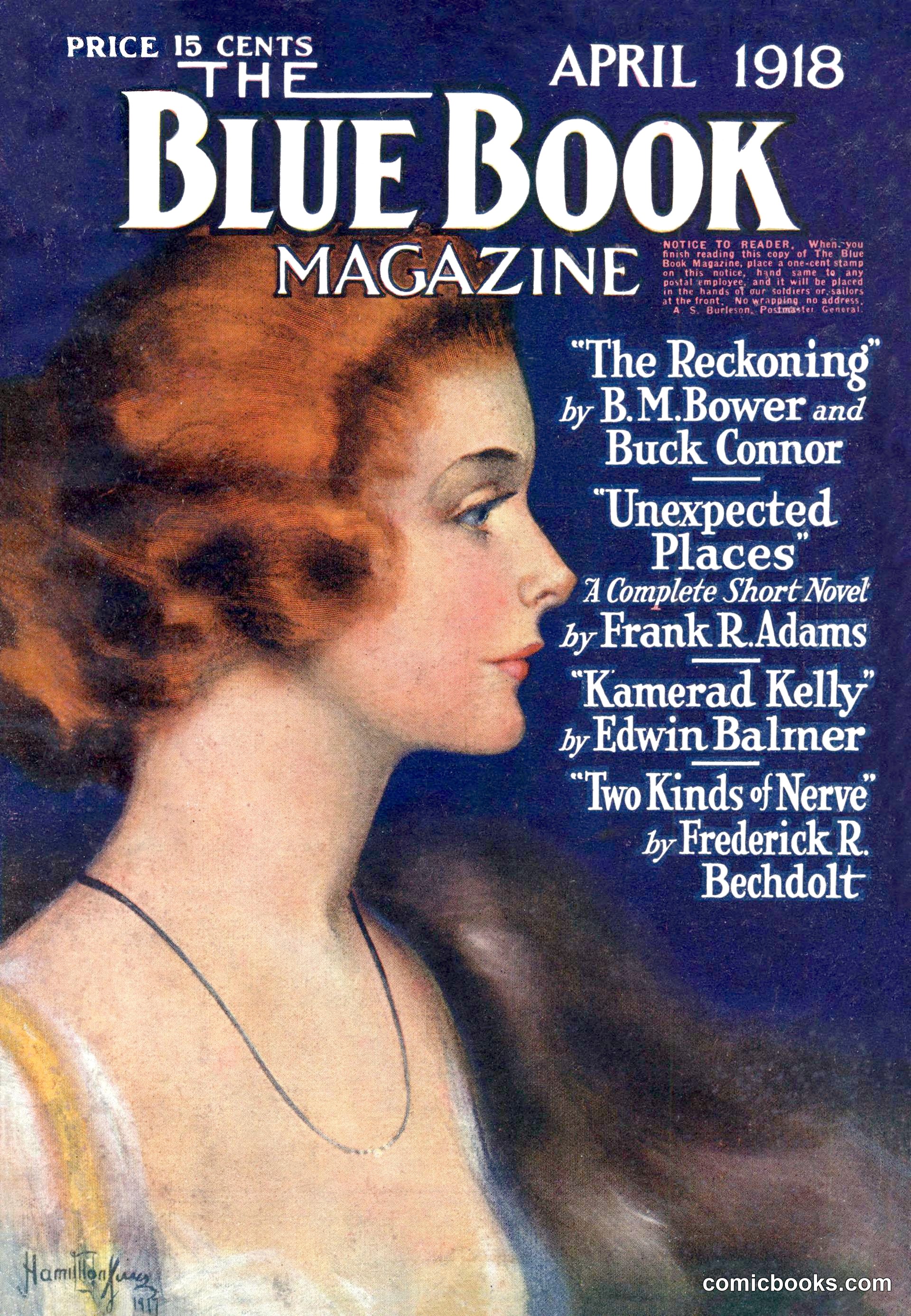 The Blue Book Magazine, April 1918