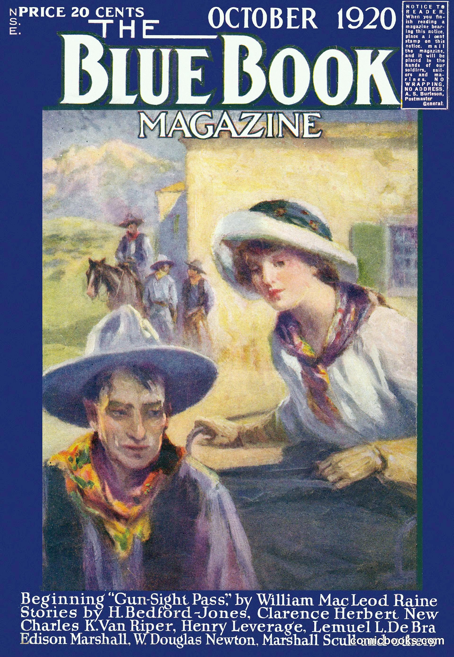 The Blue Book Magazine, October 1920