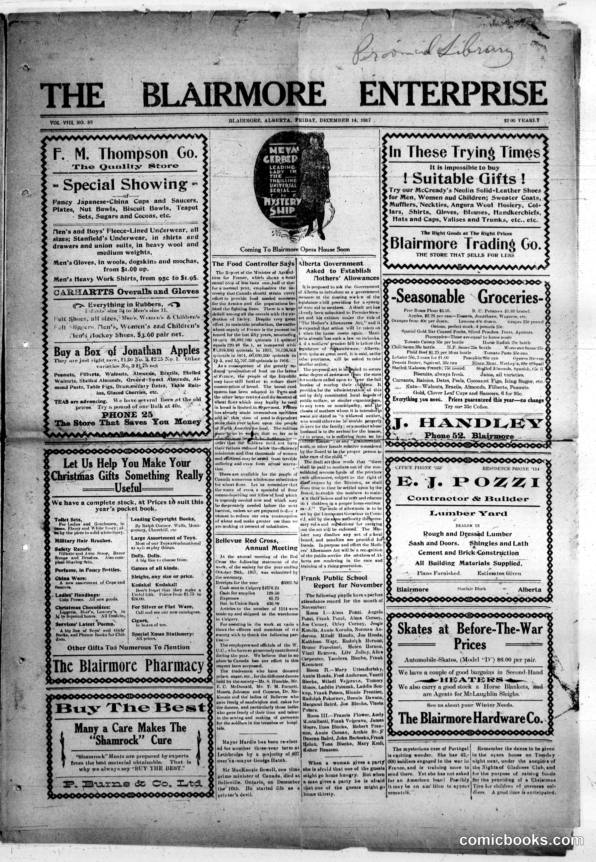 The Blairmore Enterprise
