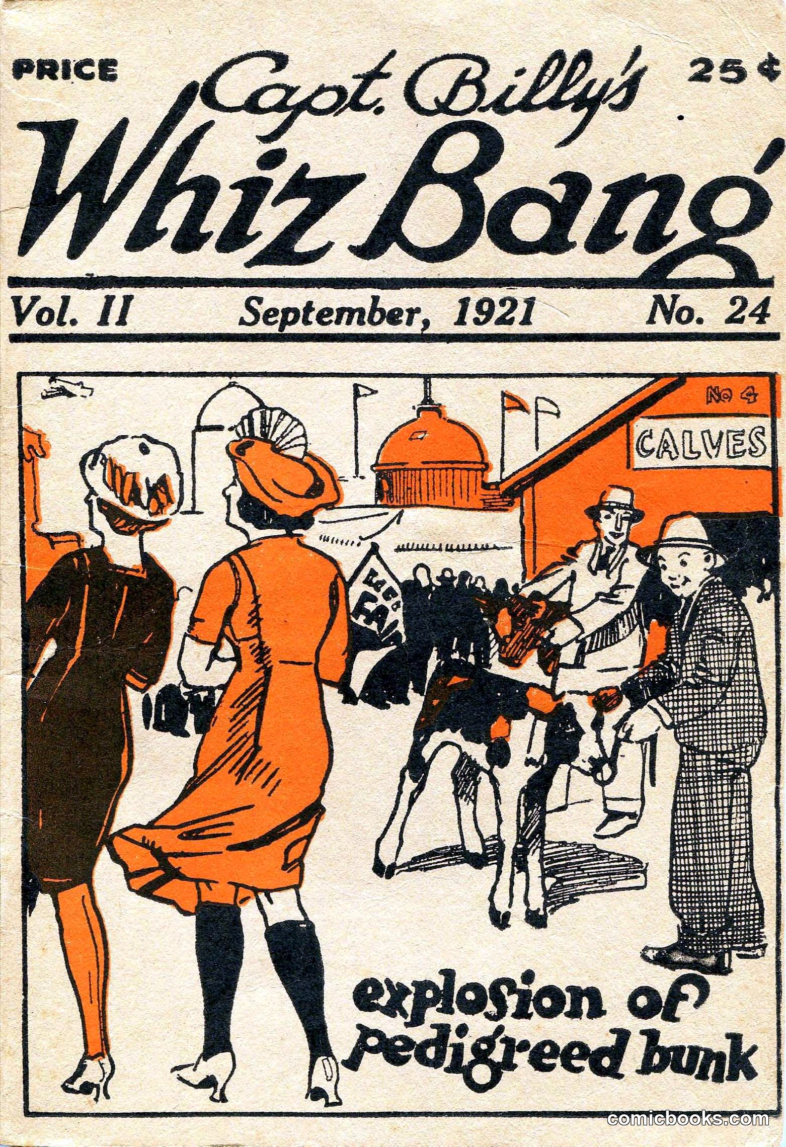 Captain Billy's Whiz Bang, September 1921