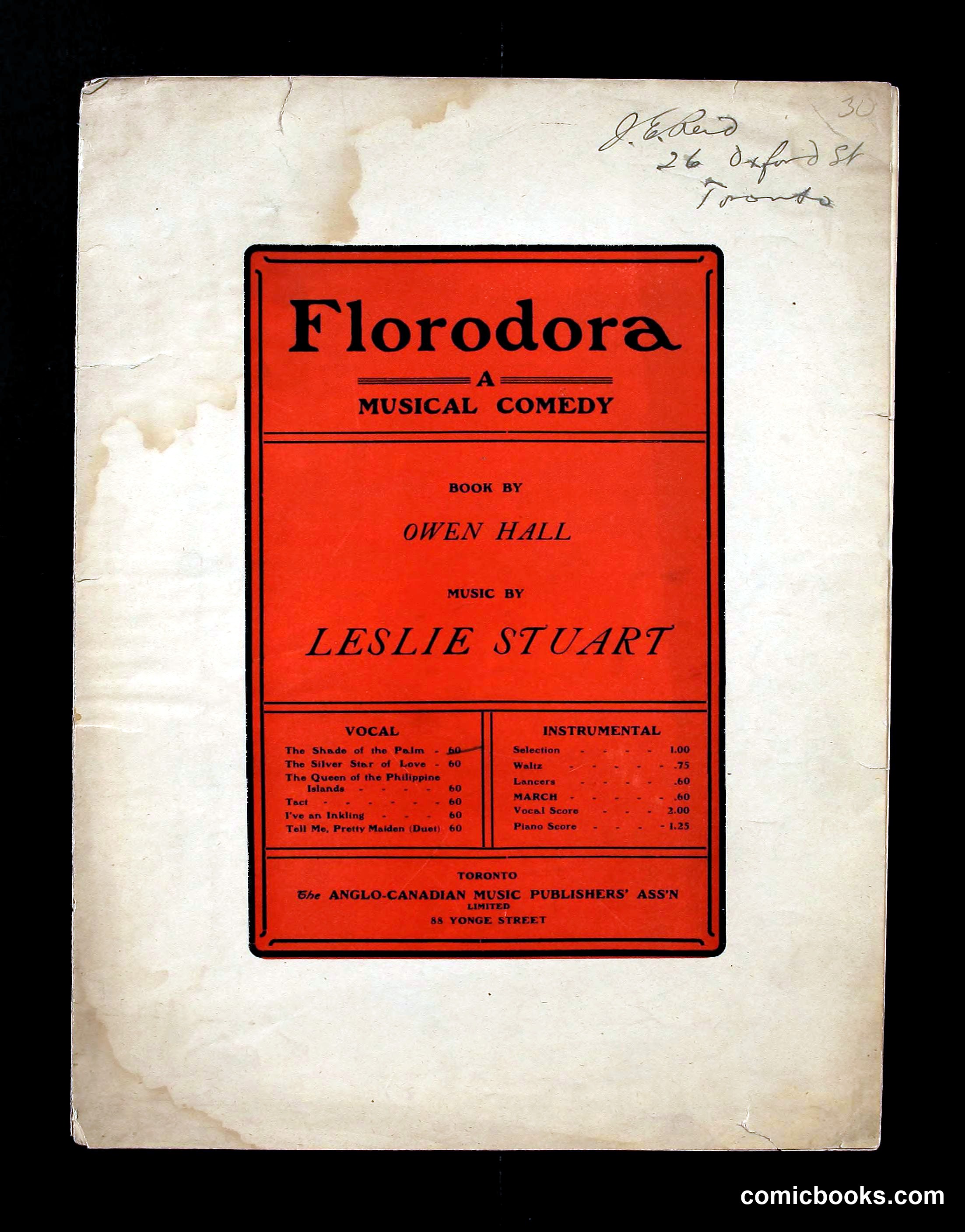 Florodora: A Musical Comedy