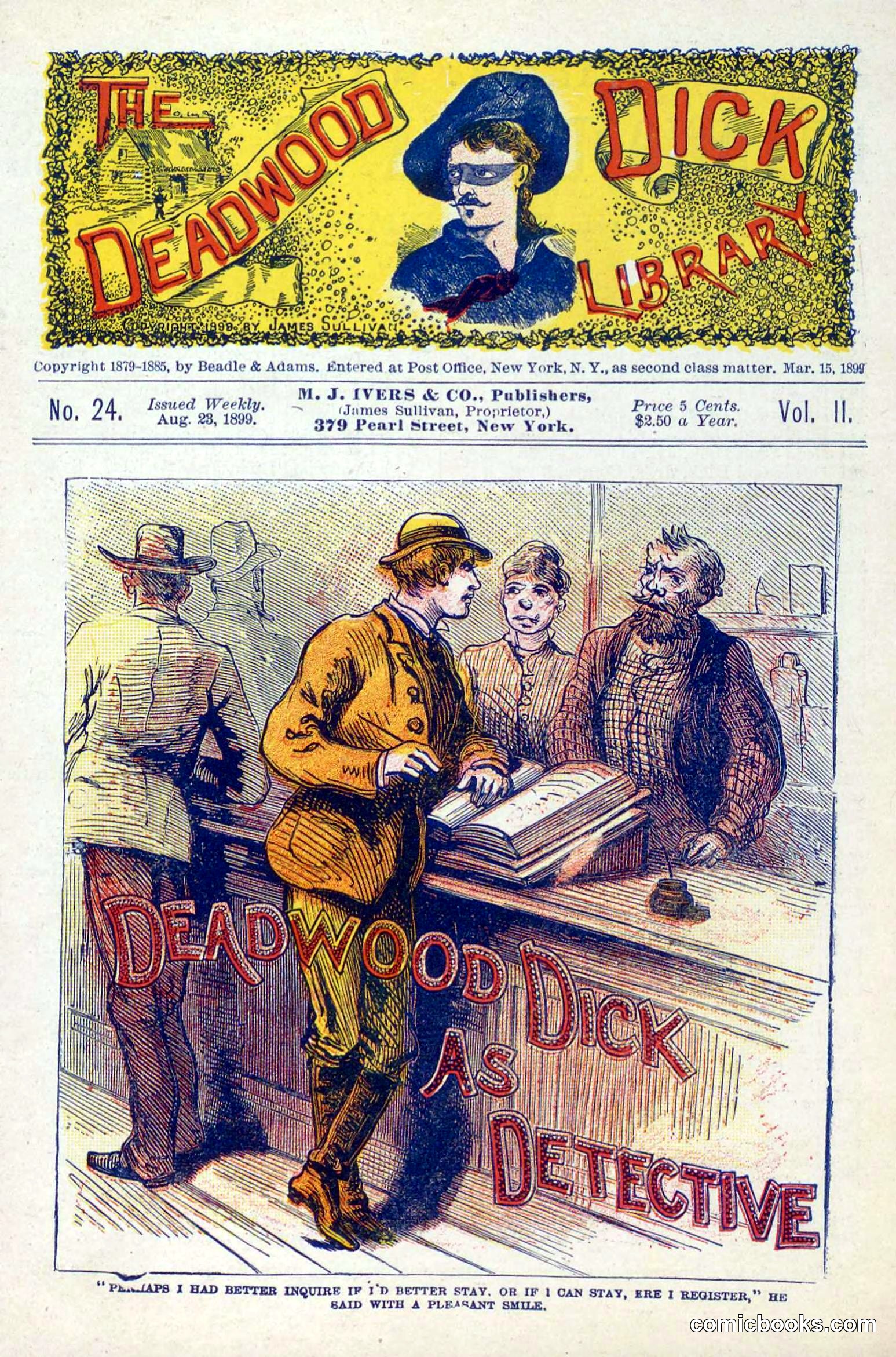 The Deadwood Dick Library, Vol. II, No. 24