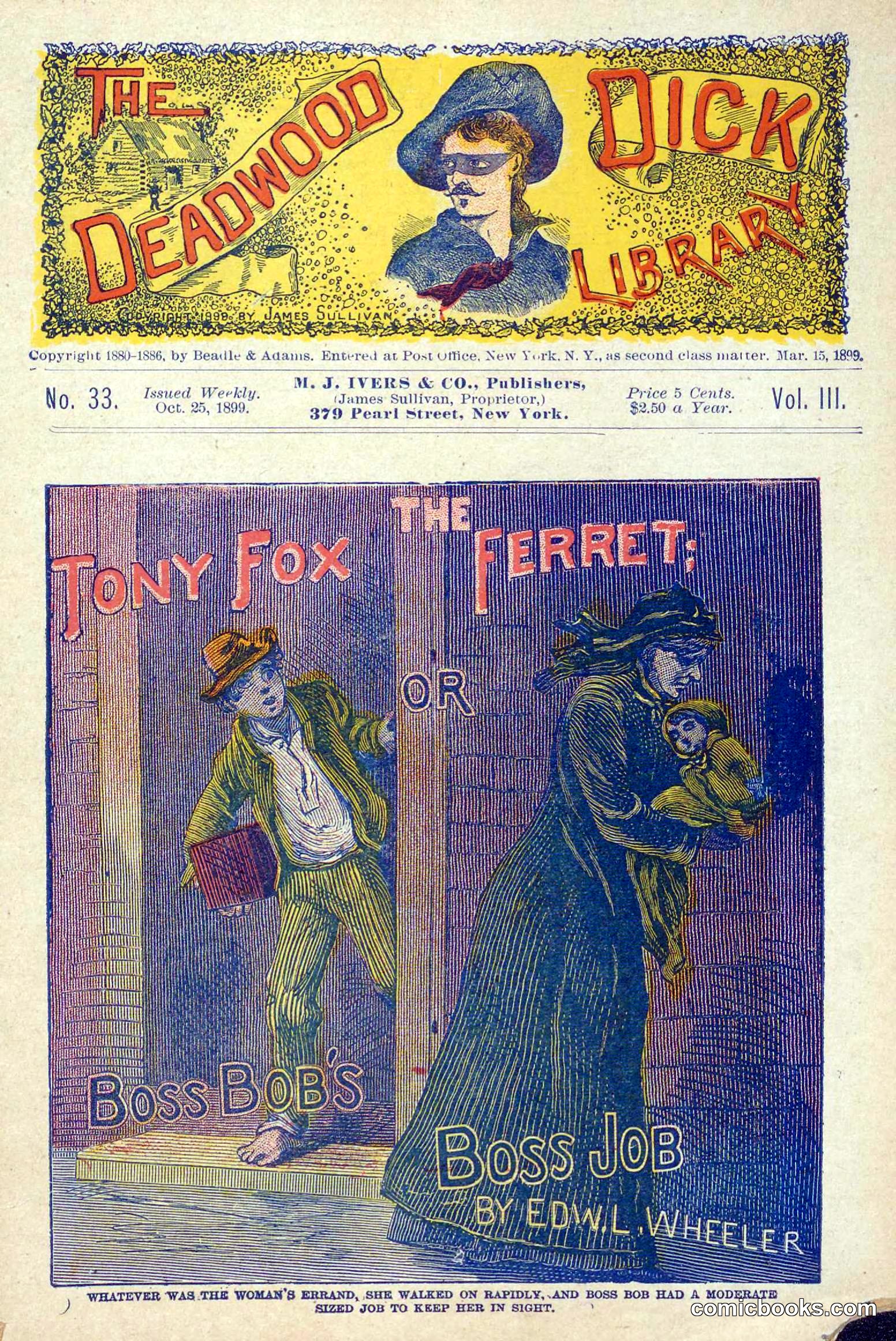 The Deadwood Dick Library, Vol. III, No. 33