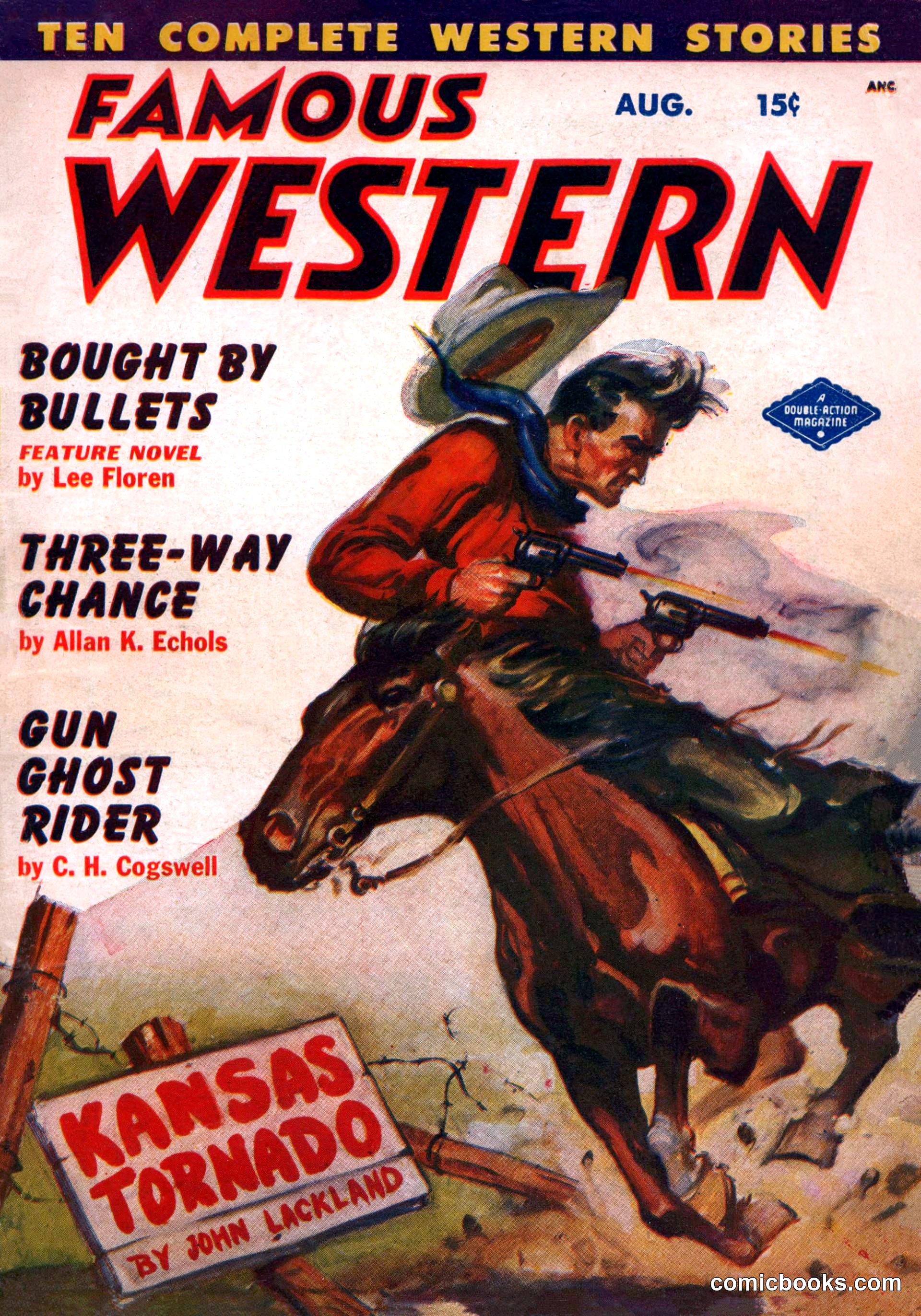 Famous Western, August 1950