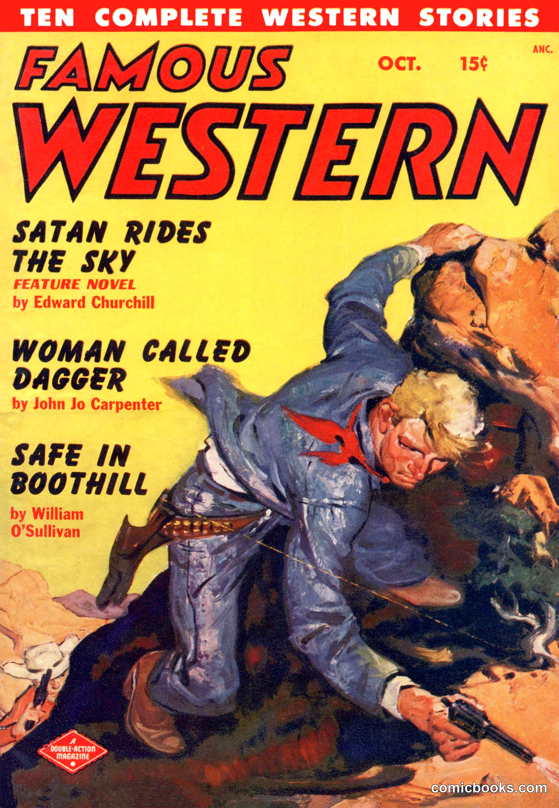 Famous Western, October 1950