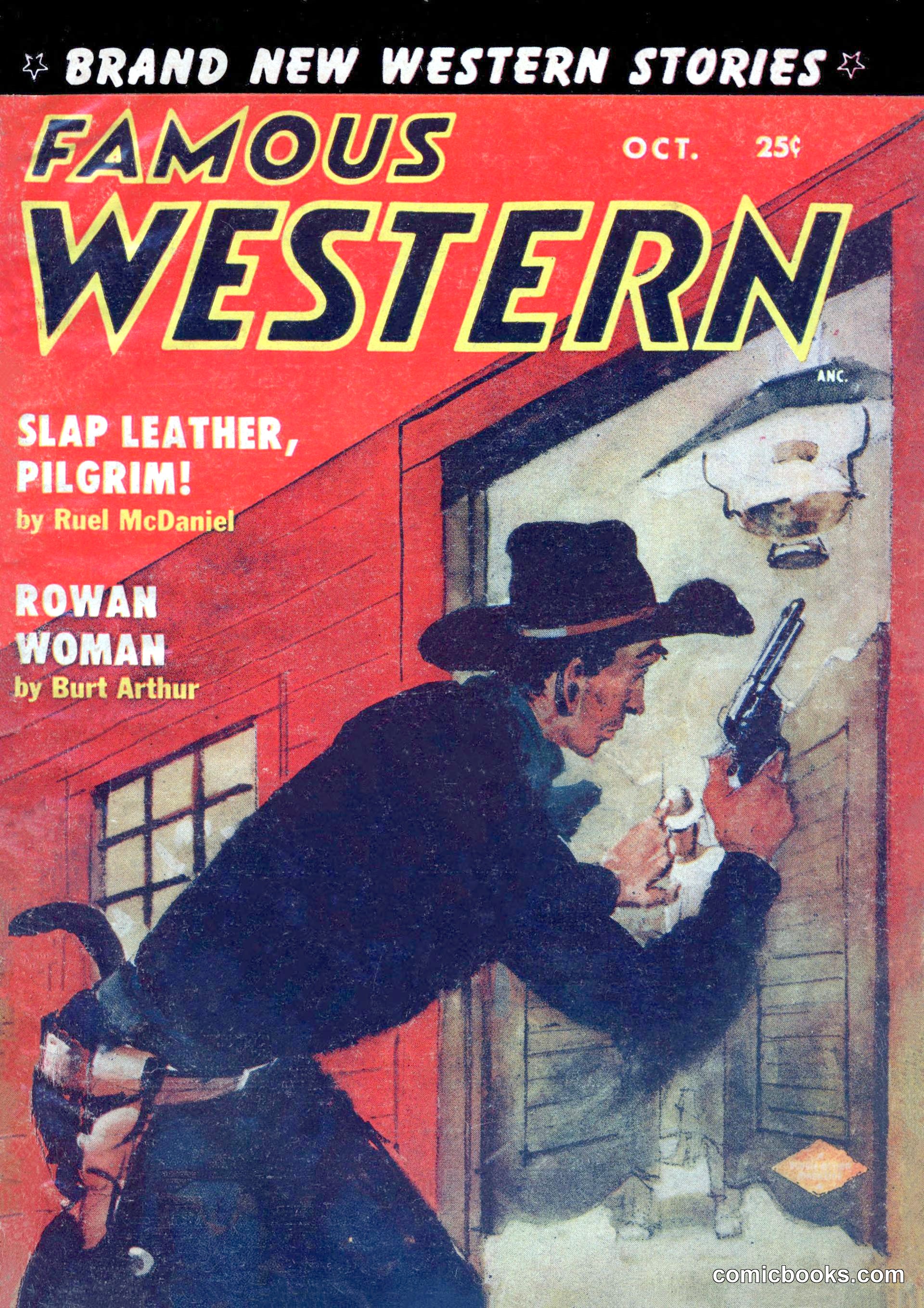 Famous Western, October 1955