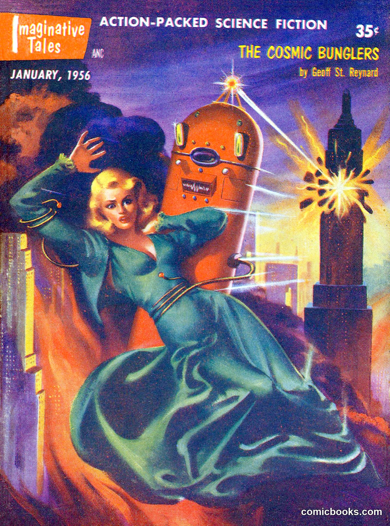 Imaginative Tales, January 1956