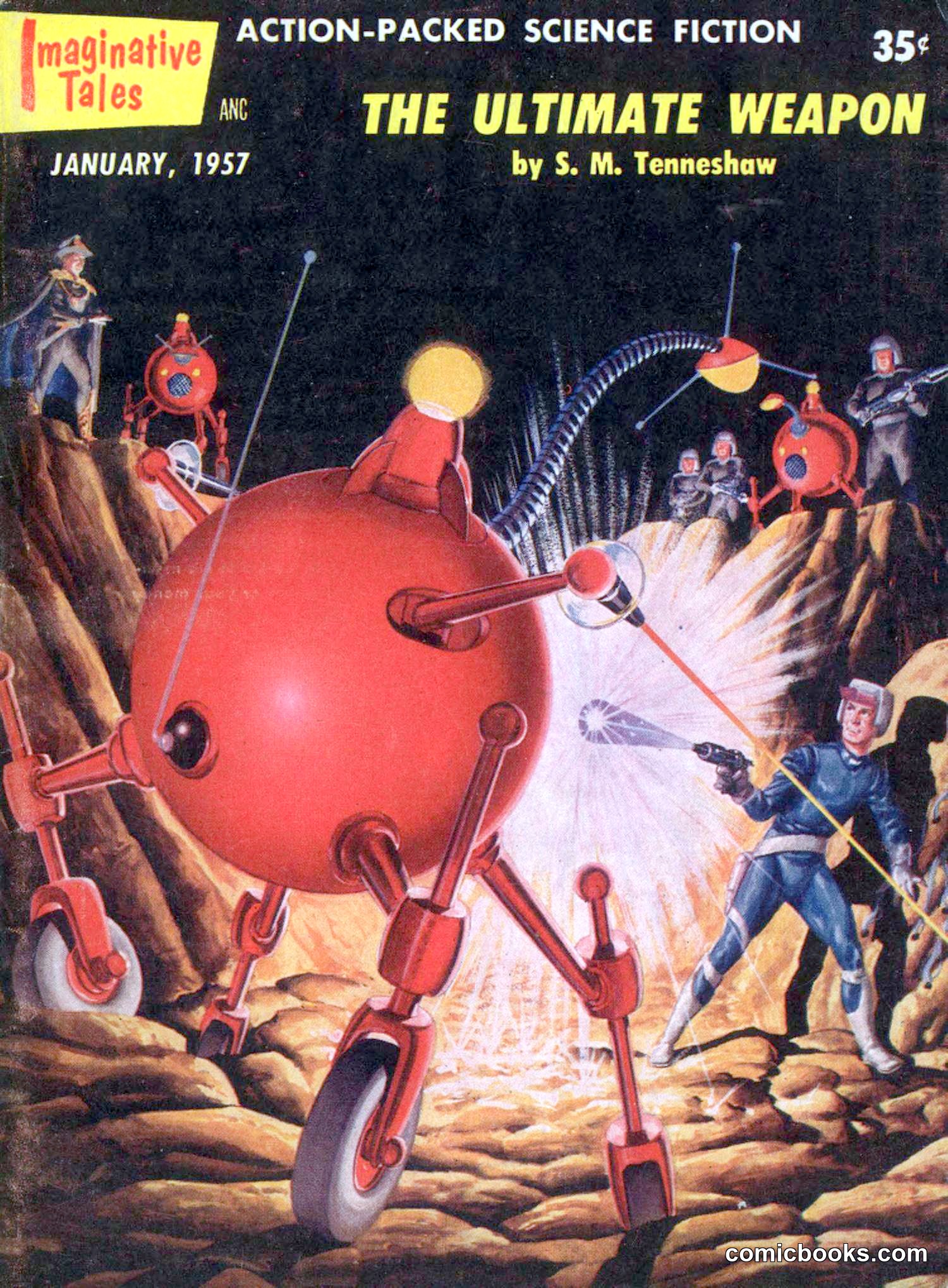 Imaginative Tales, January 1957