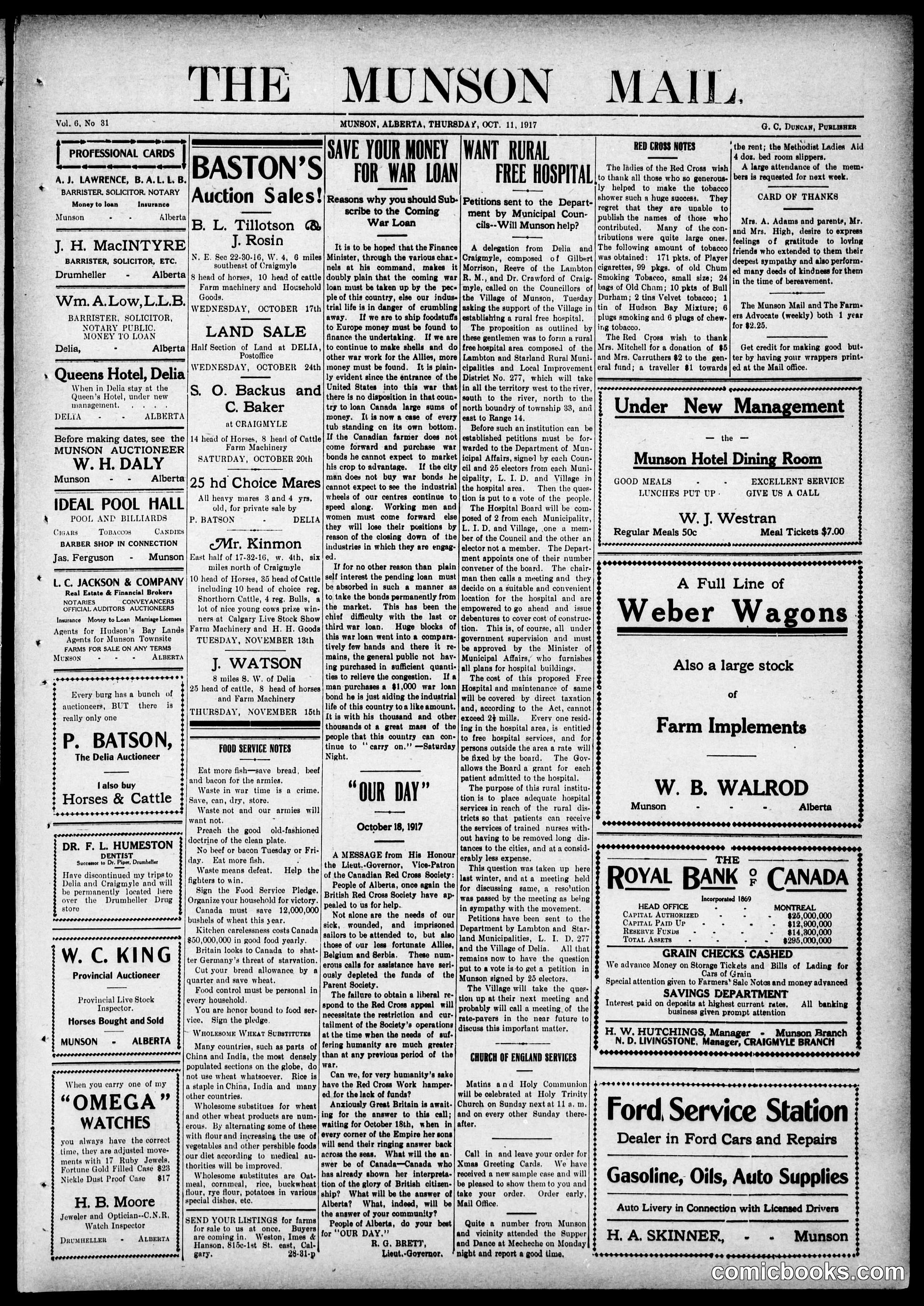 The Munson Mail