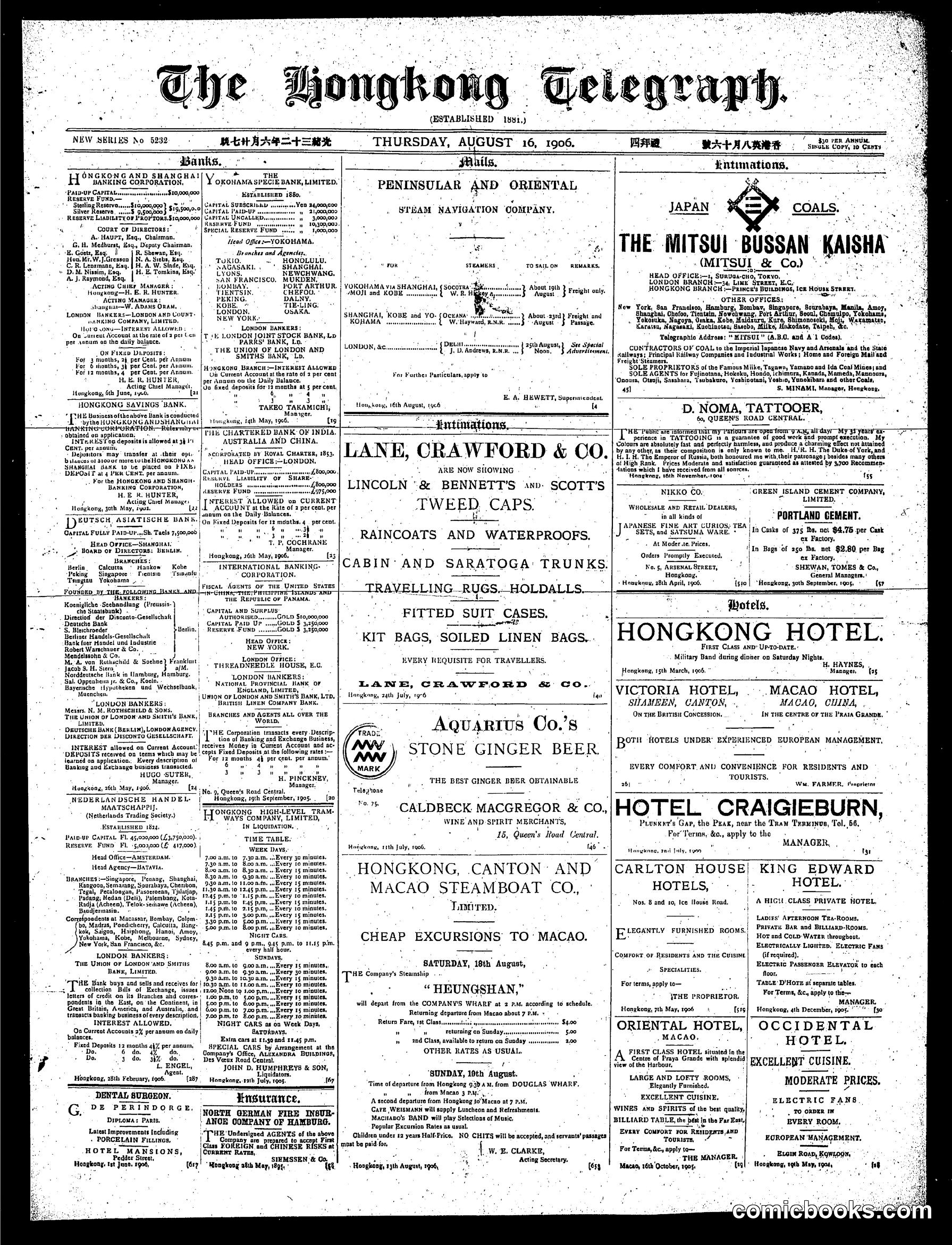The Hong Kong Telegraph
