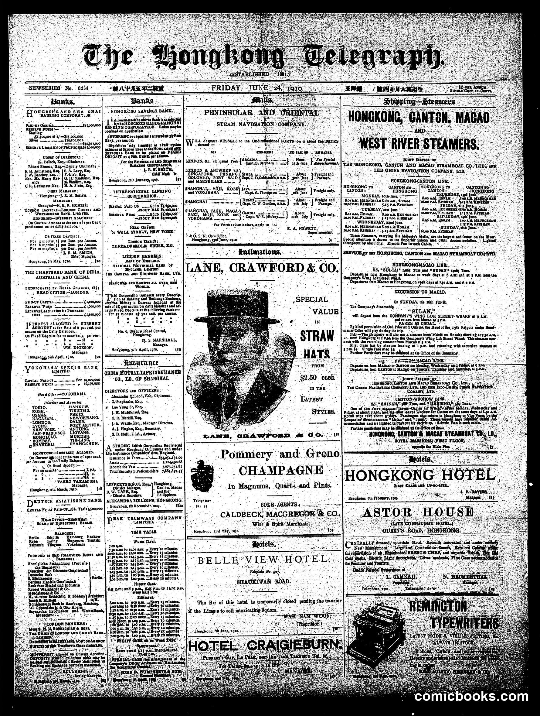 The Hong Kong Telegraph