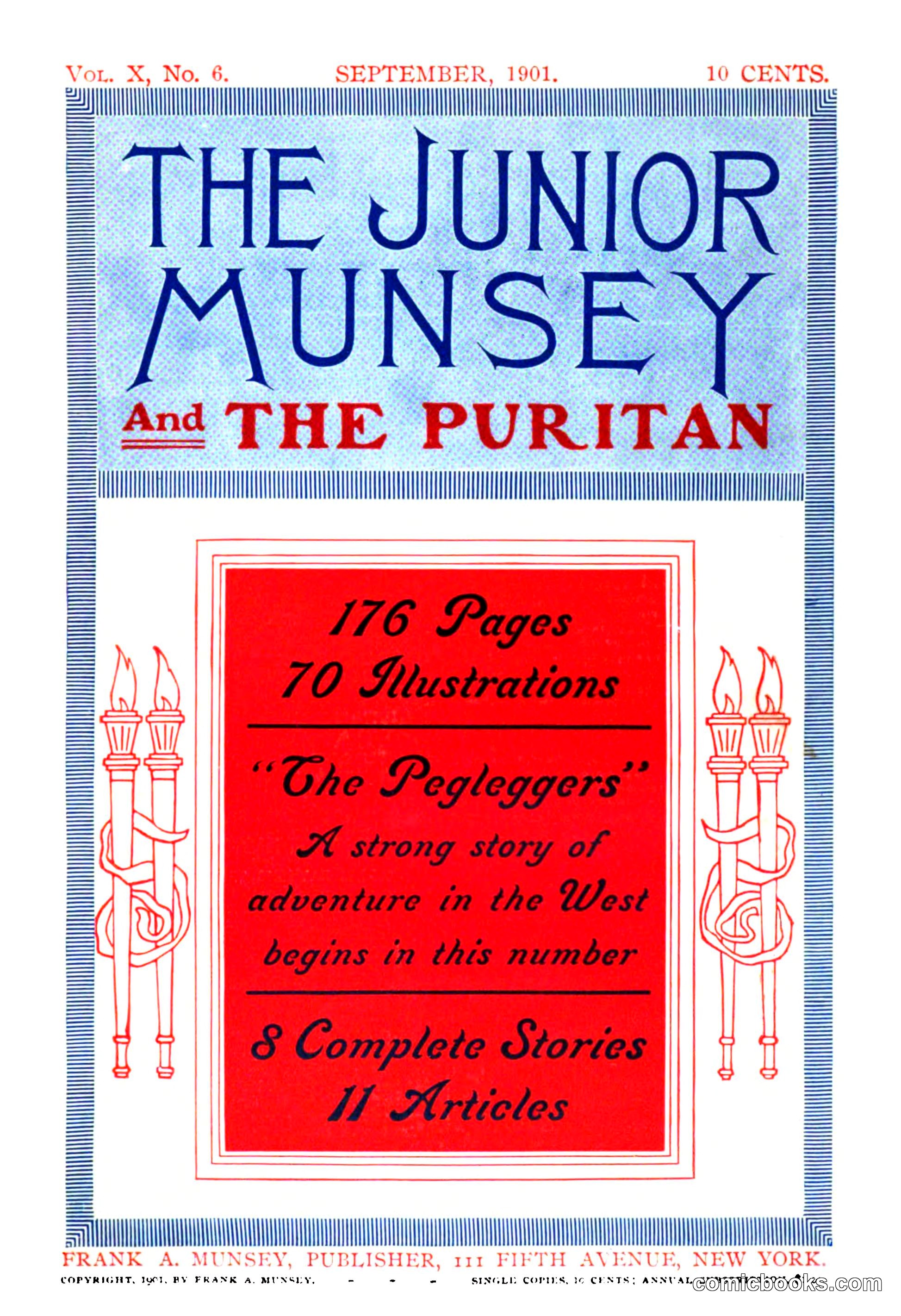 The Junior Munsey and The Puritan, Vol. X, No. 6