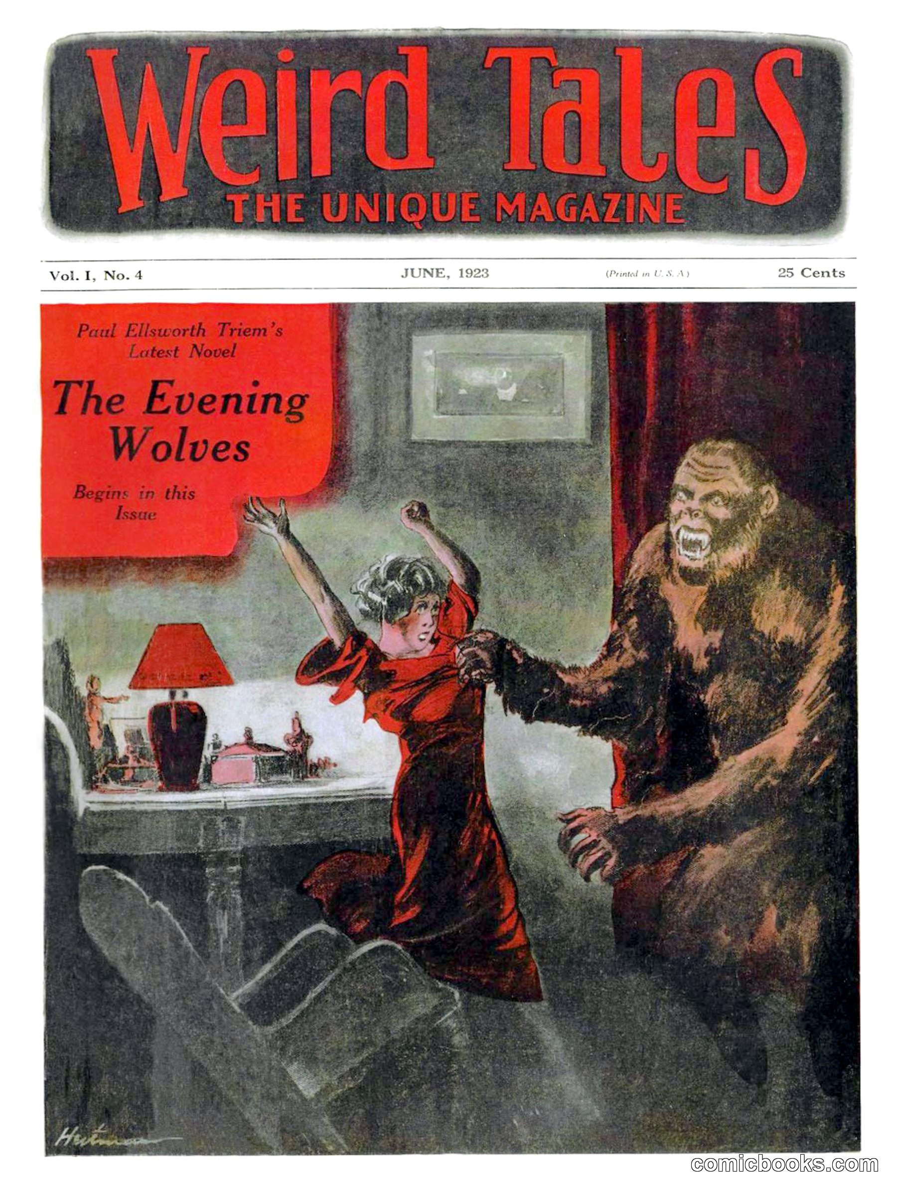 Weird Tales, Vol. 1, No. 4