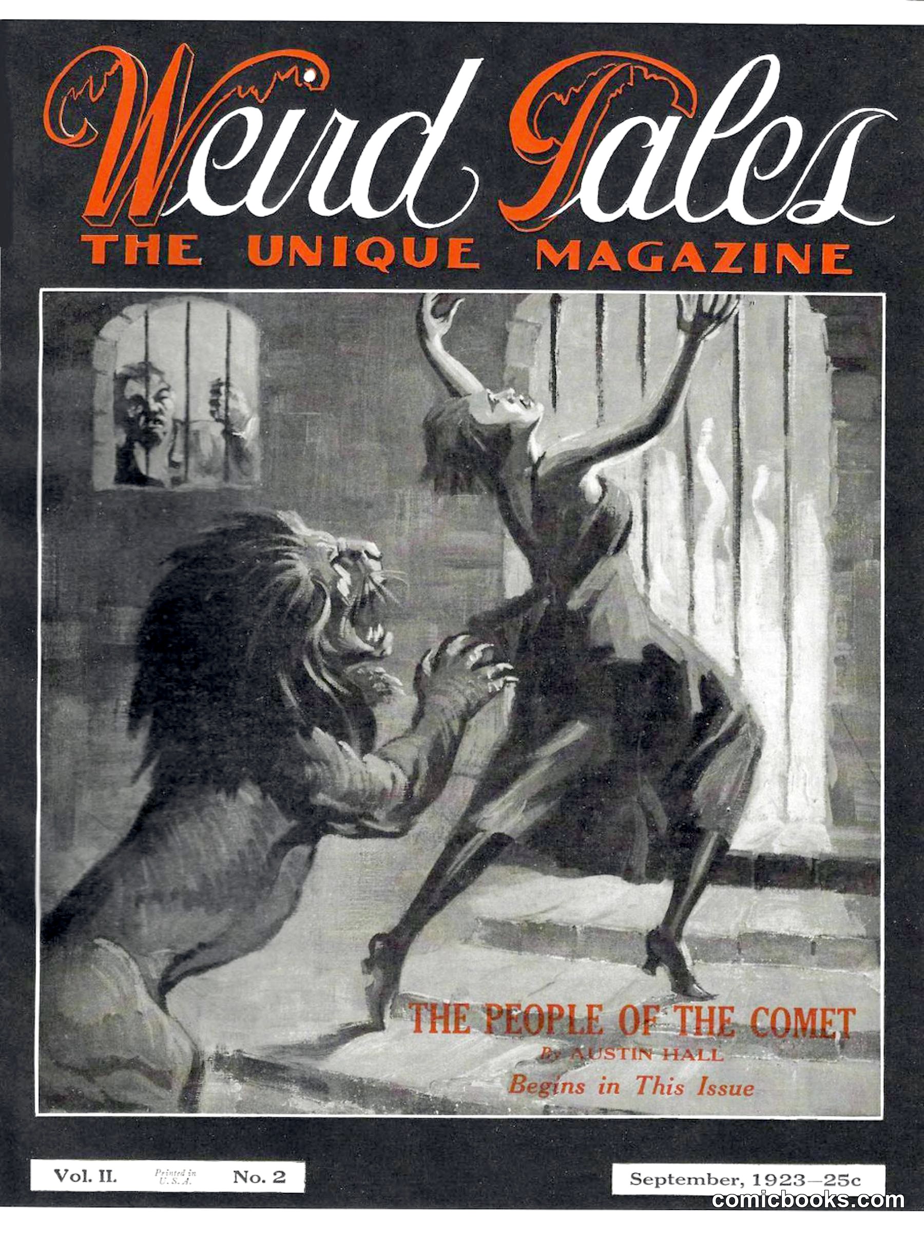 Weird Tales, Vol. II, No. 2