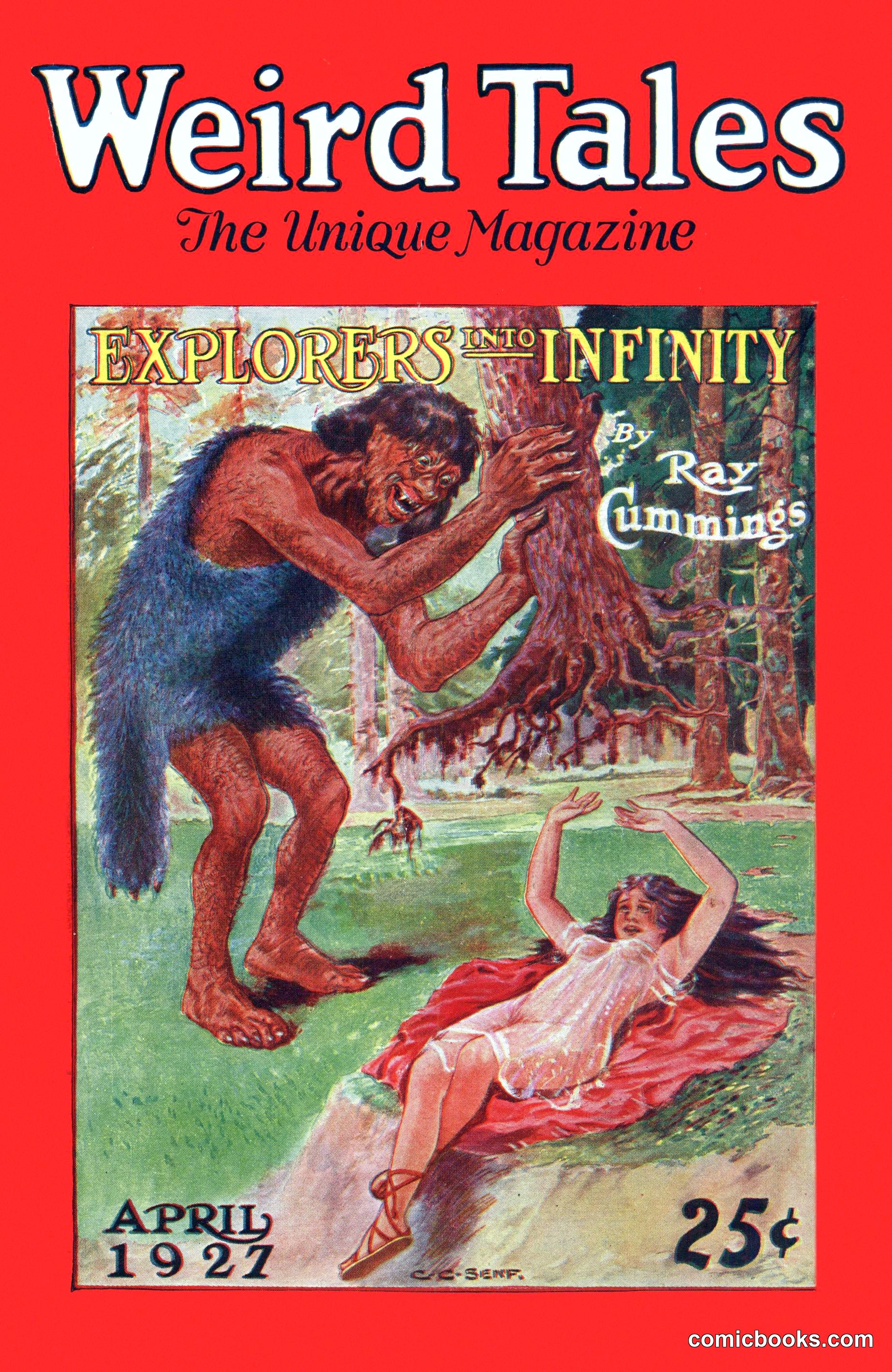 Weird Tales, Vol. 9 No. 4