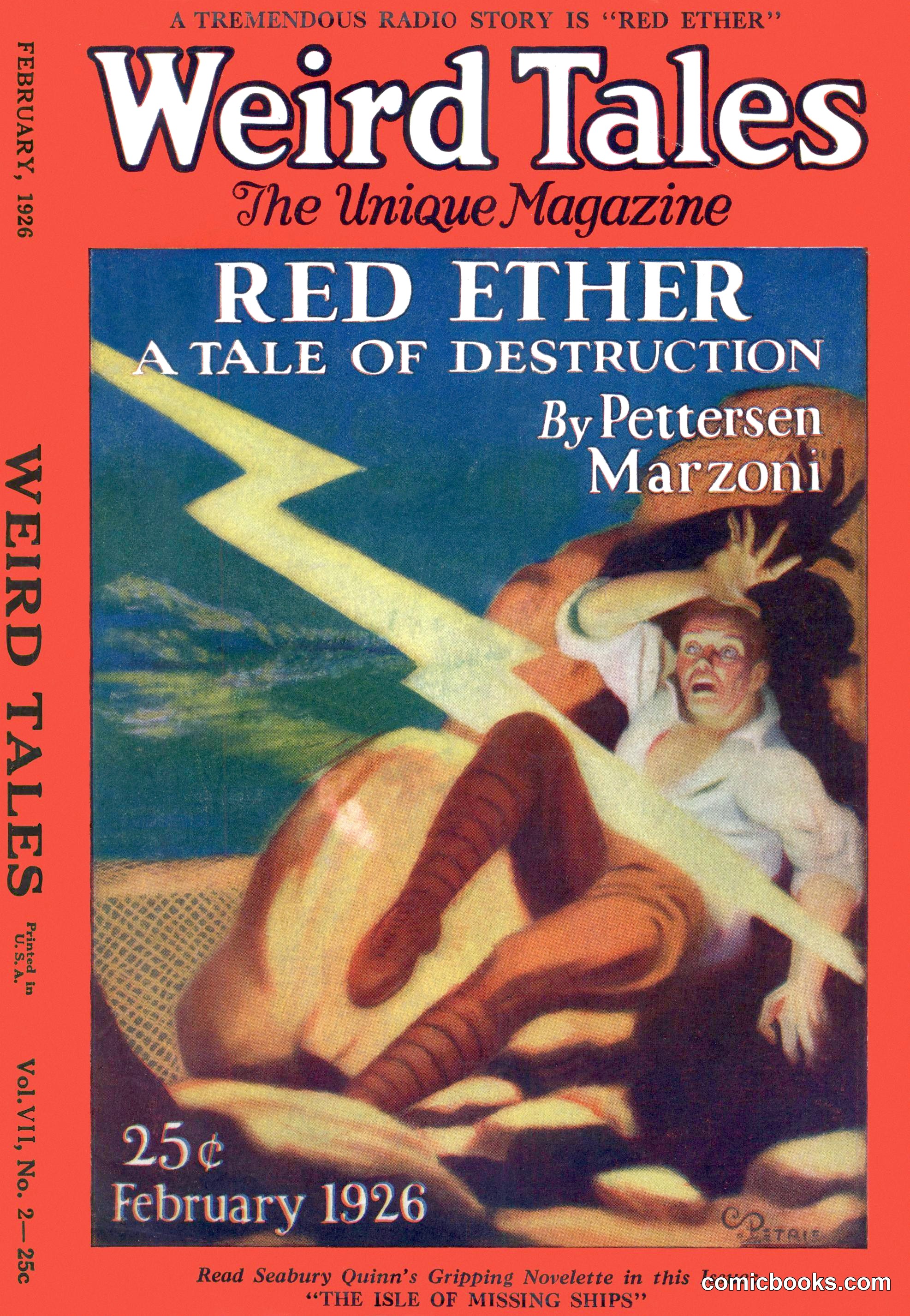 Weird Tales, Vol. VII, No. 2