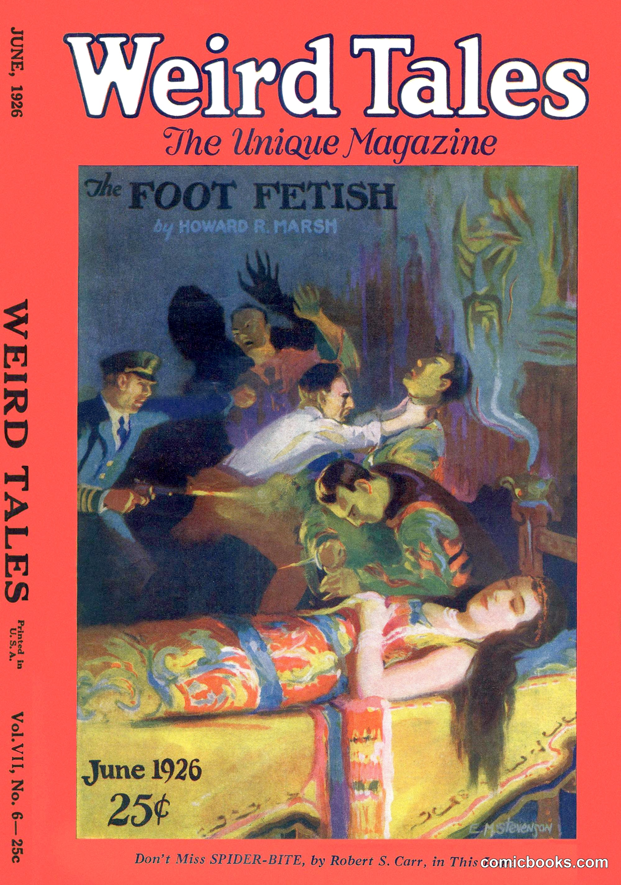 Weird Tales, Vol. VII, No. 6