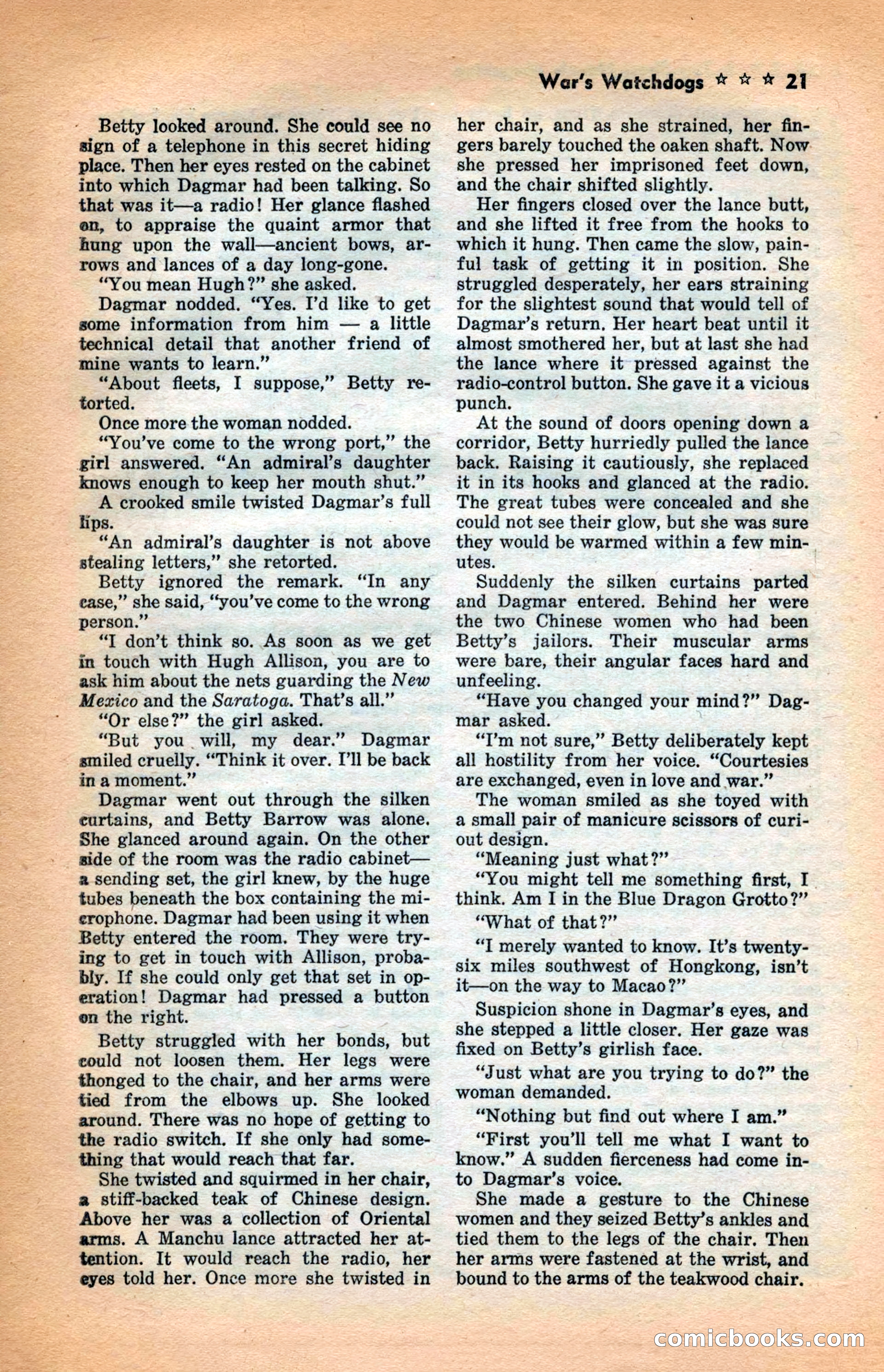 10 Short Novels Magazine — page 23: Pulp Fiction, 1938