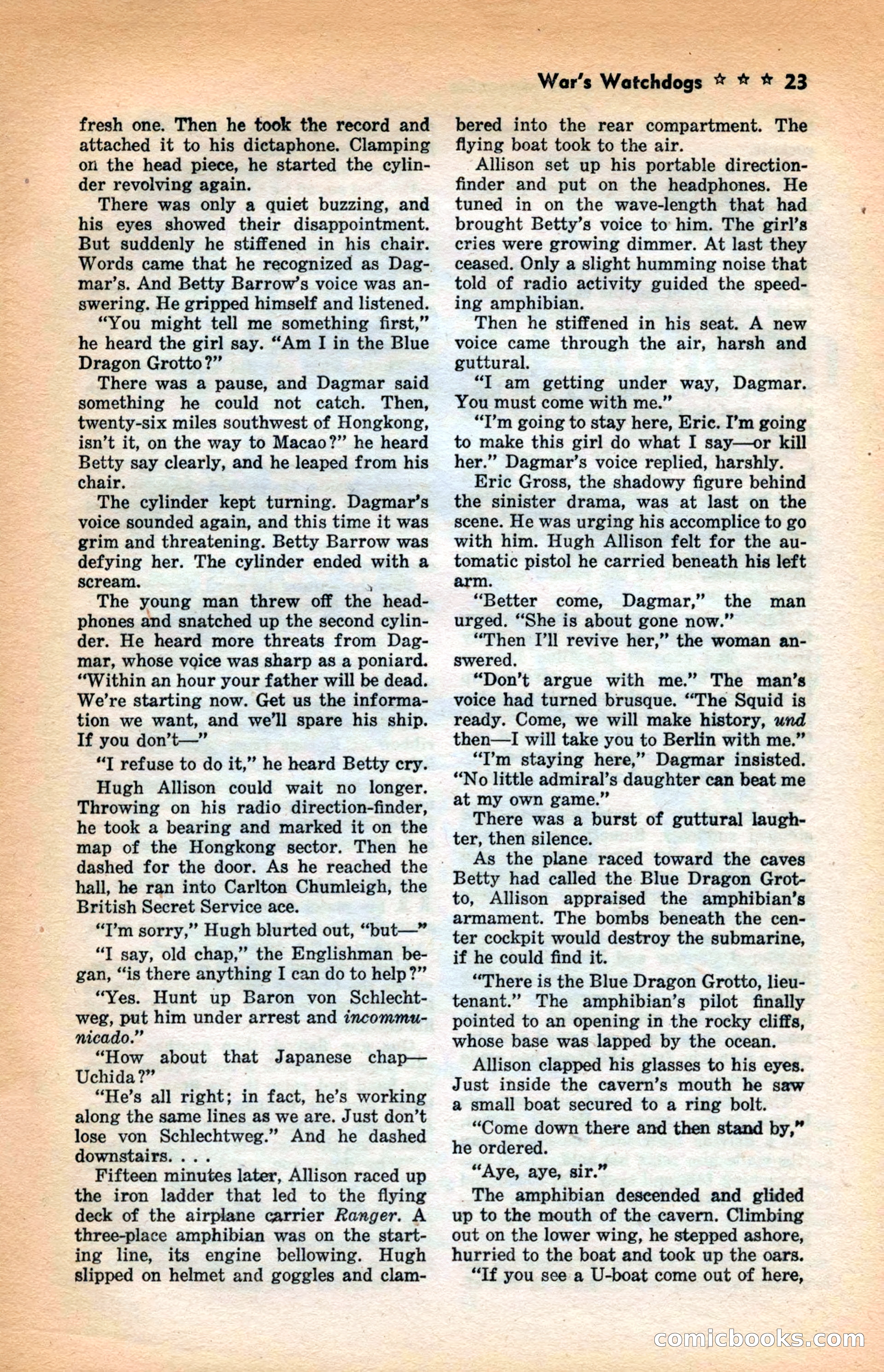 10 Short Novels Magazine — page 25: Pulp Fiction, 1938