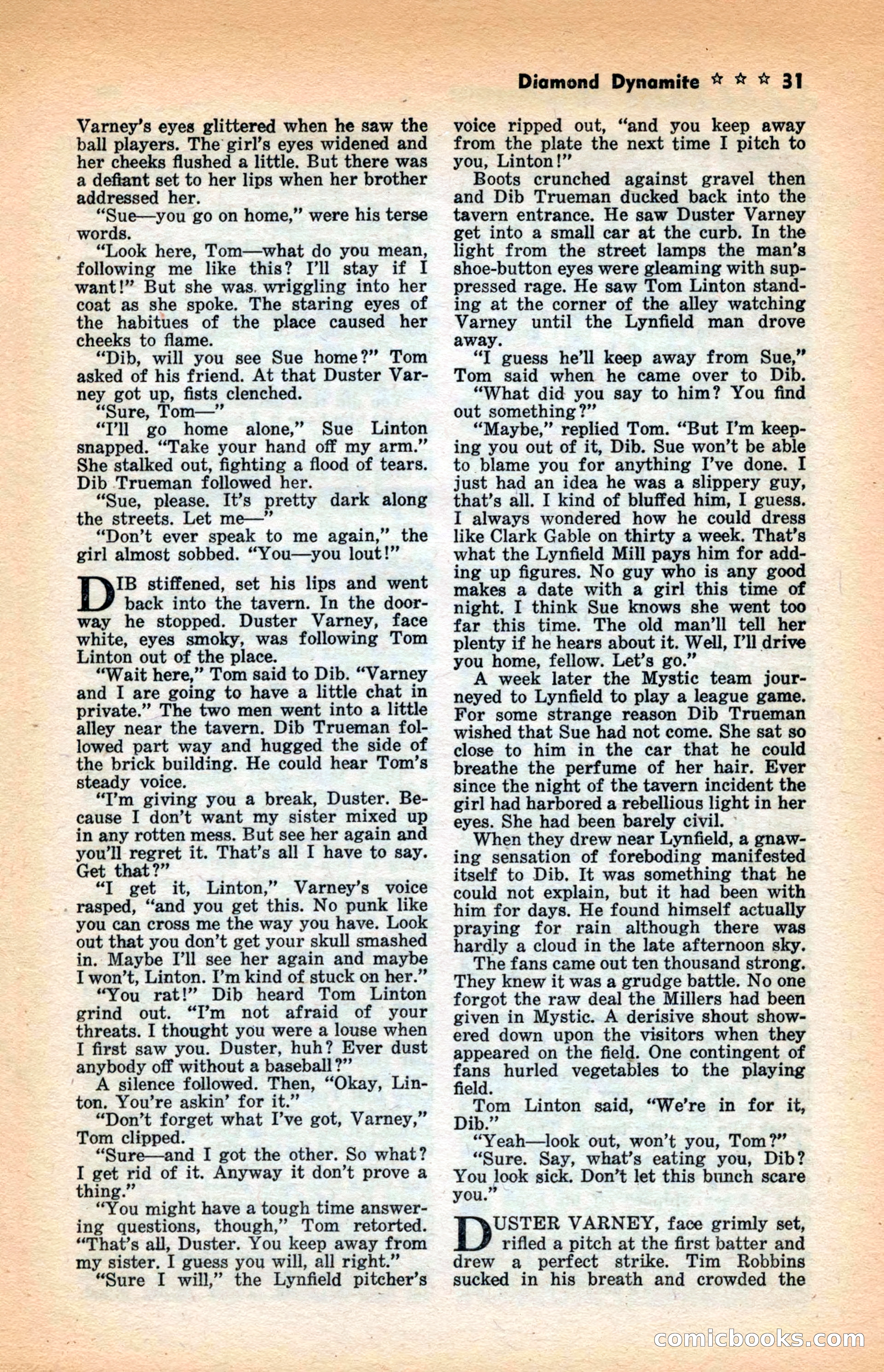 10 Short Novels Magazine — page 33: Pulp Fiction, 1938