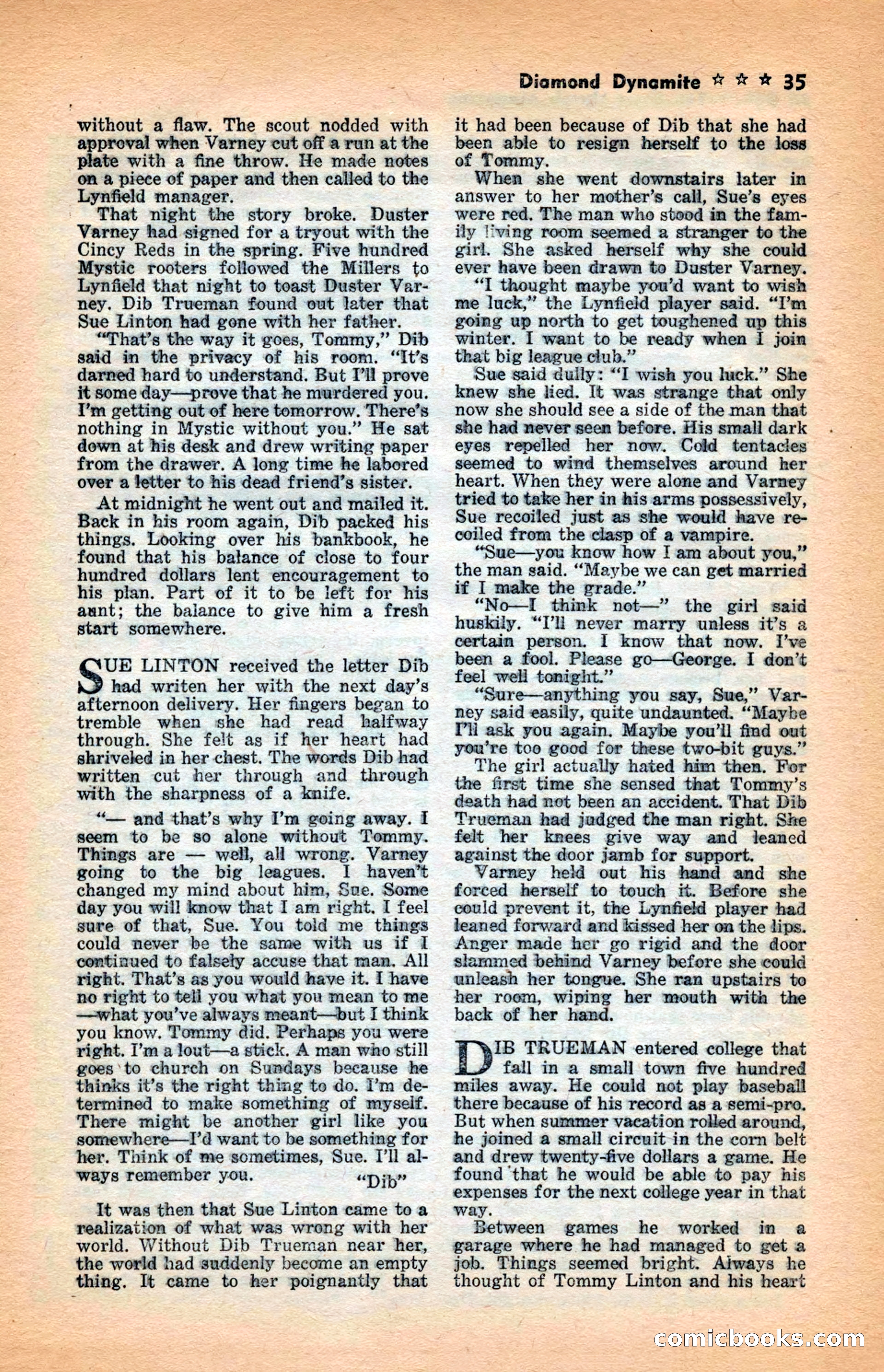 10 Short Novels Magazine — page 37: Pulp Fiction, 1938