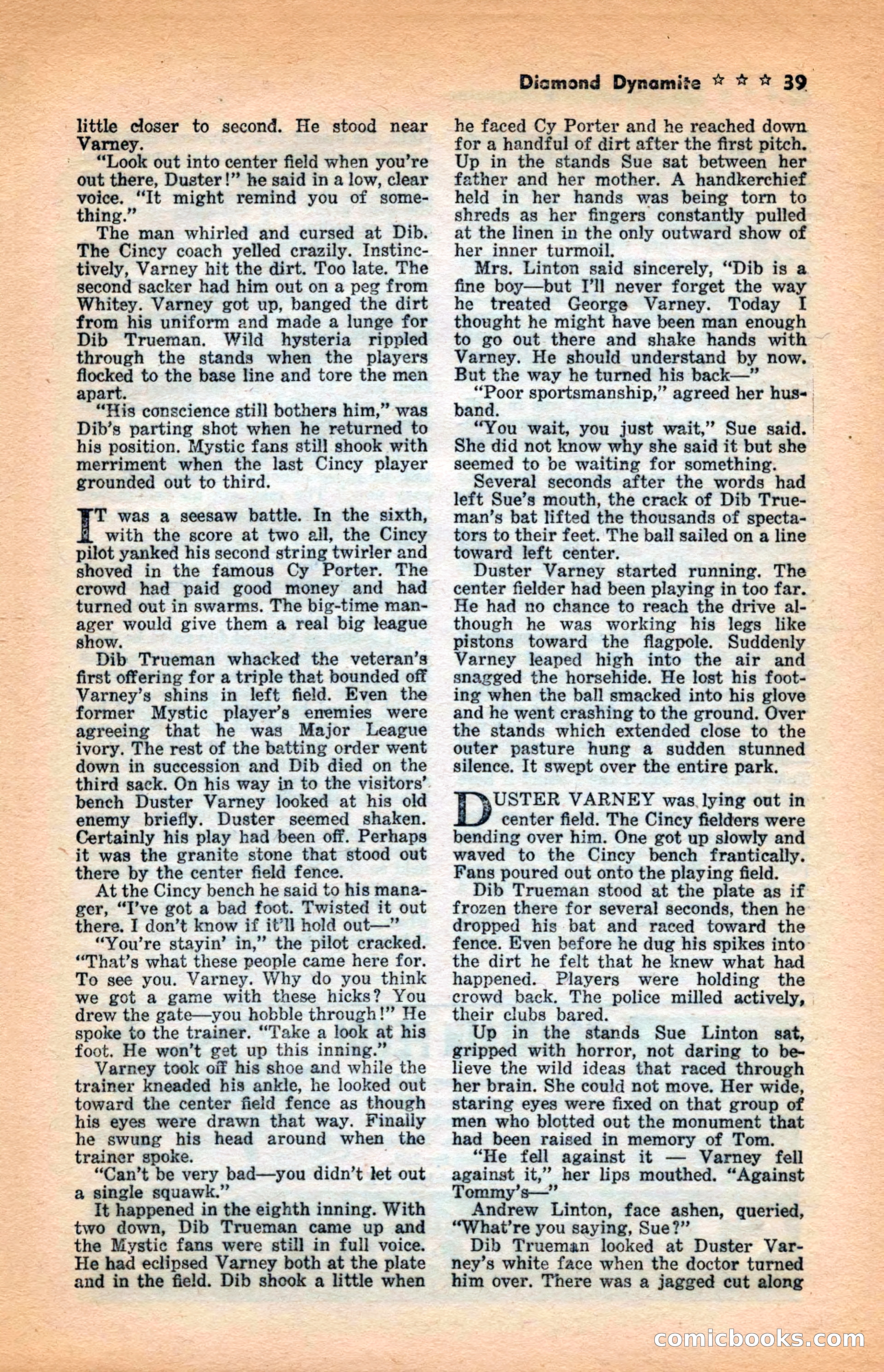 10 Short Novels Magazine — page 41: Pulp Fiction, 1938
