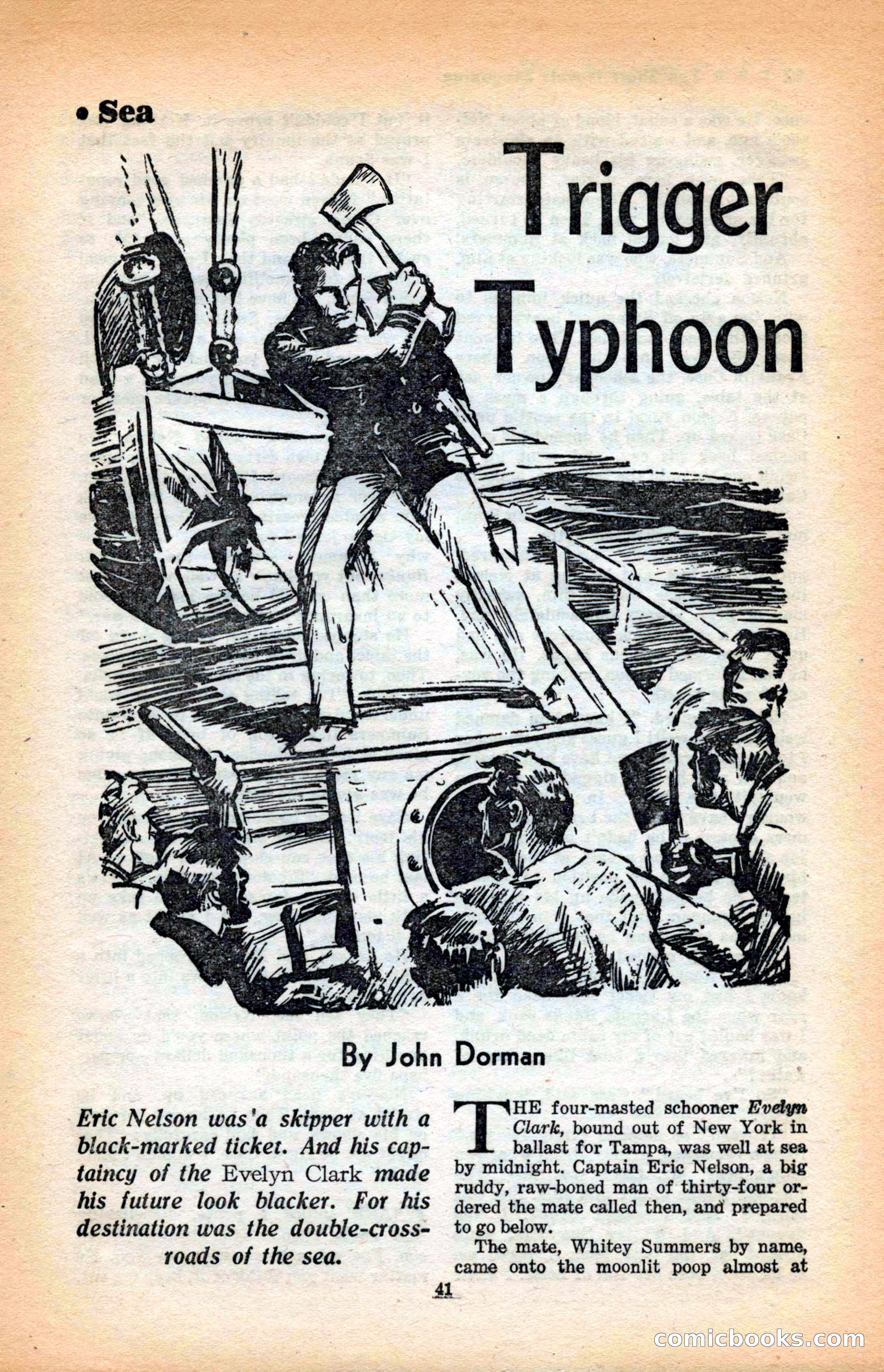 10 Short Novels Magazine — page 43: Pulp Fiction, 1938