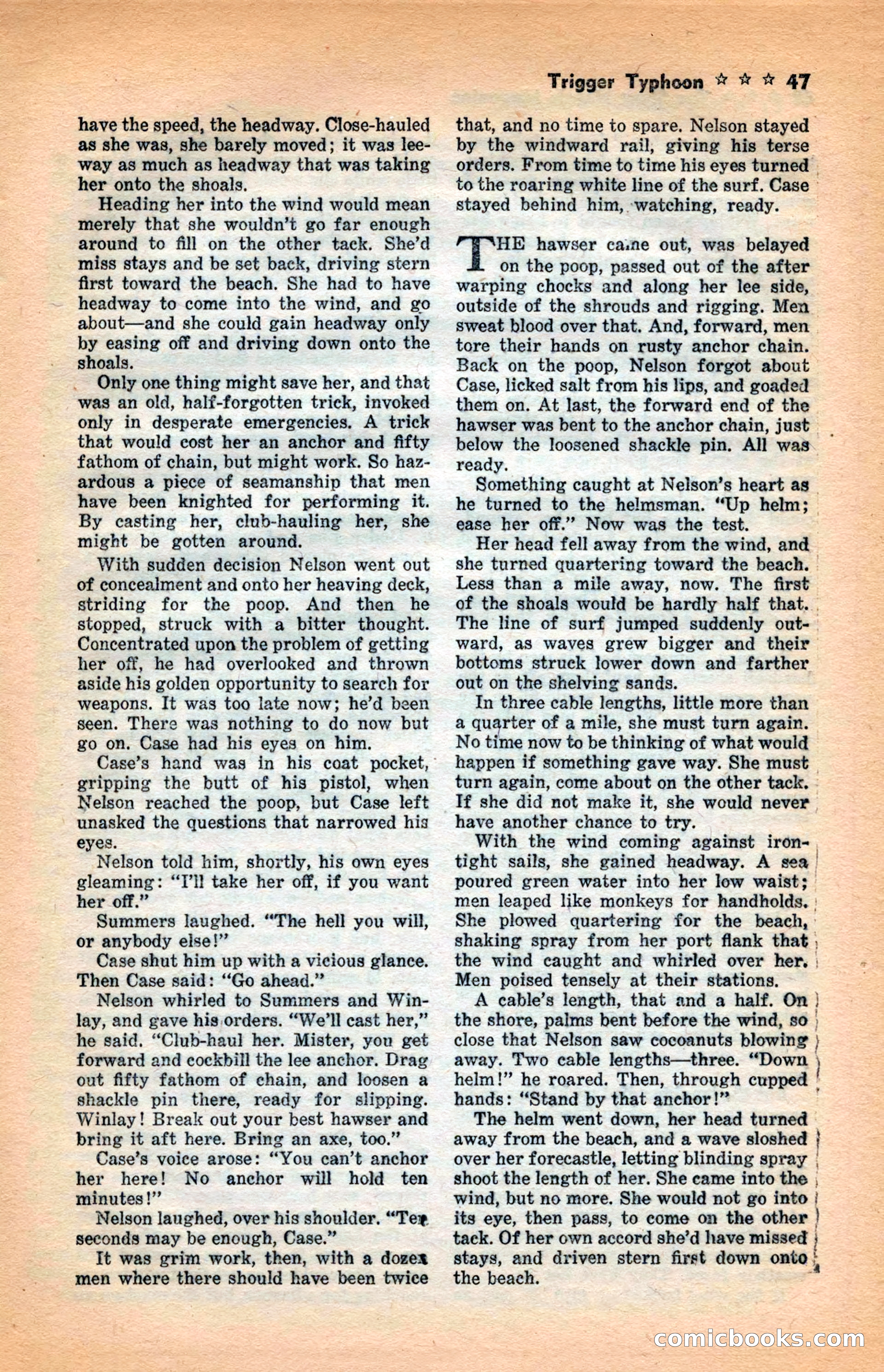 10 Short Novels Magazine — page 49: Pulp Fiction, 1938