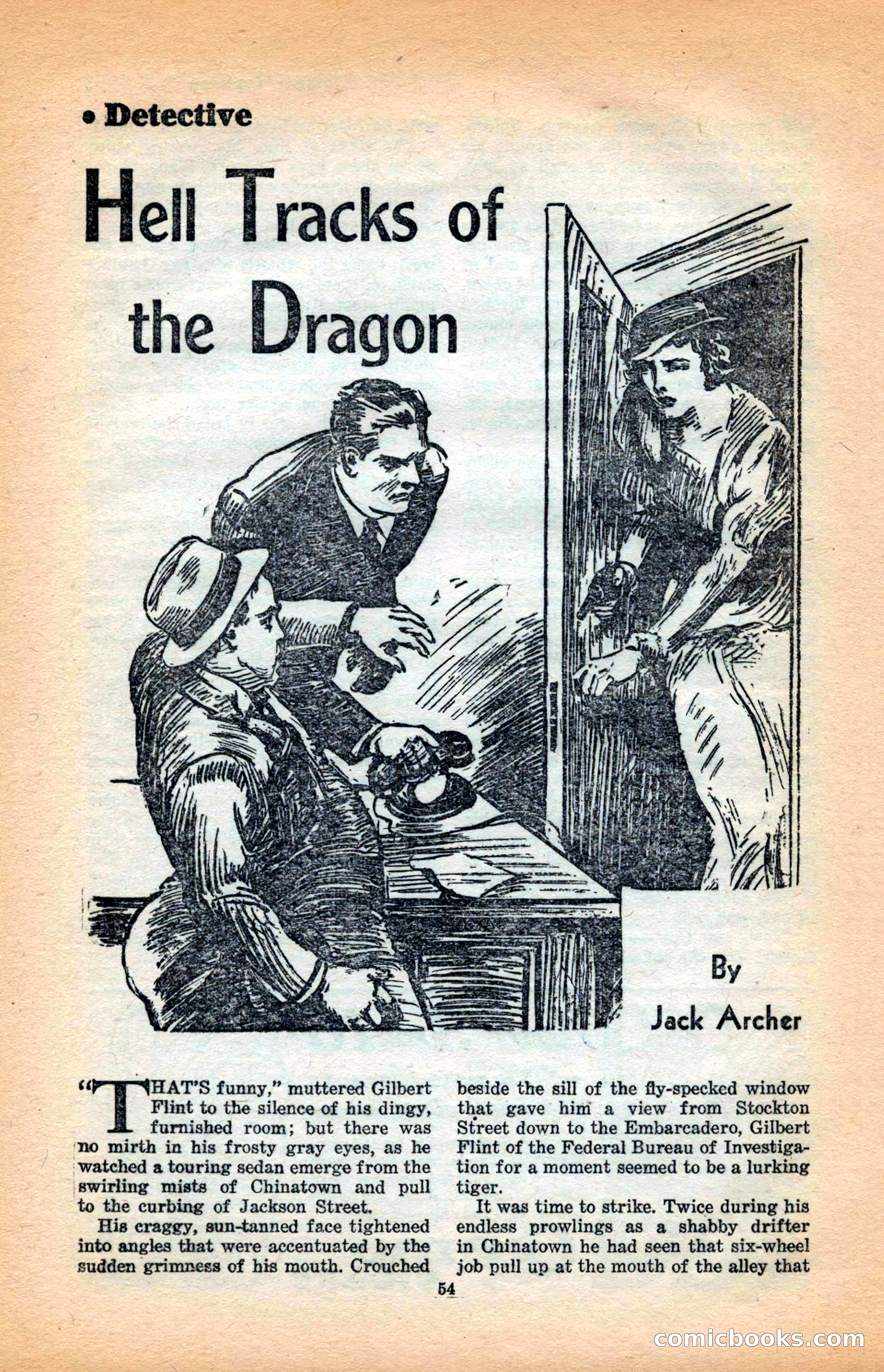 10 Short Novels Magazine — page 56: Pulp Fiction, 1938