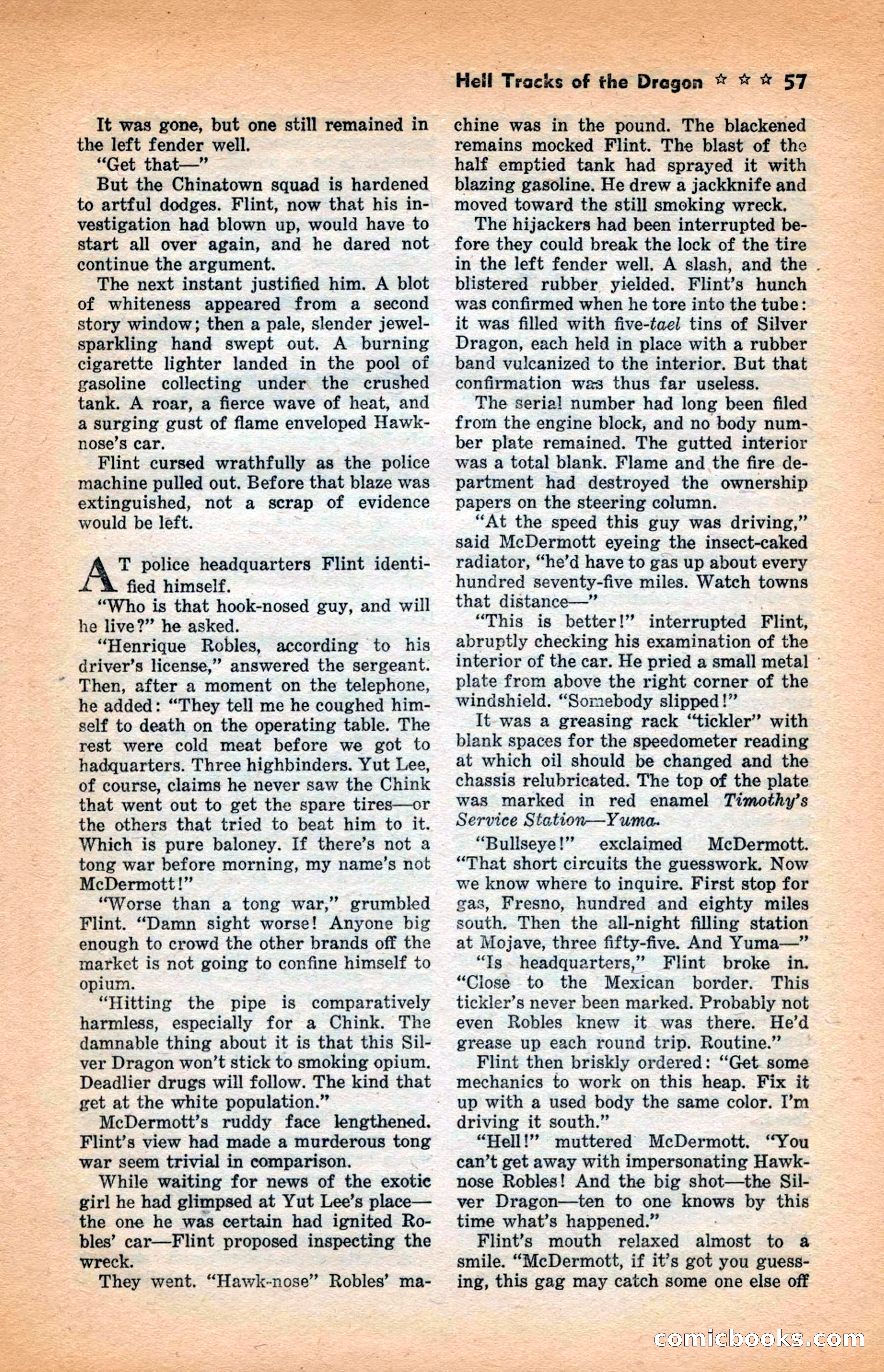 10 Short Novels Magazine — page 59: Pulp Fiction, 1938