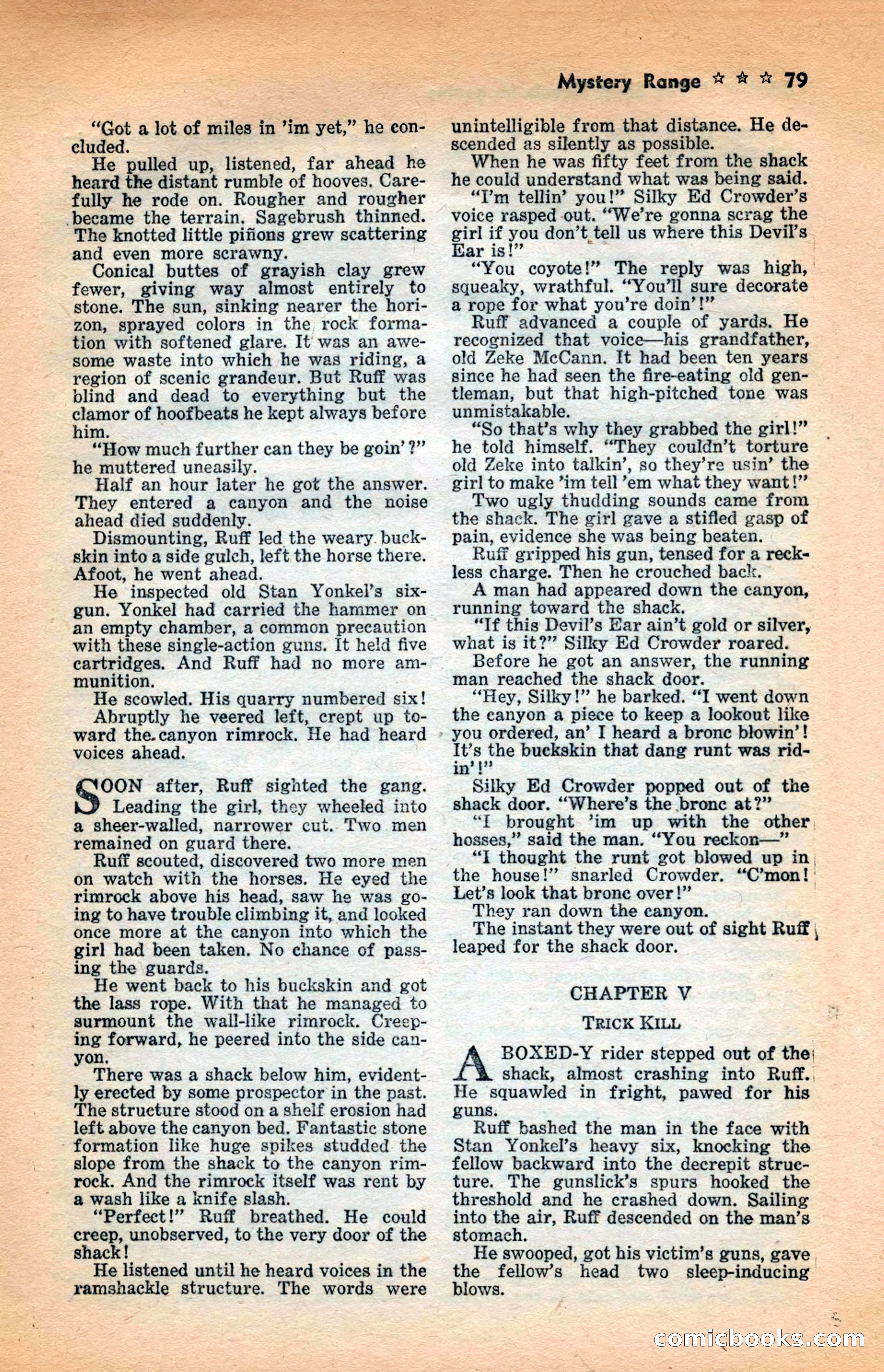 10 Short Novels Magazine — page 81: Pulp Fiction, 1938
