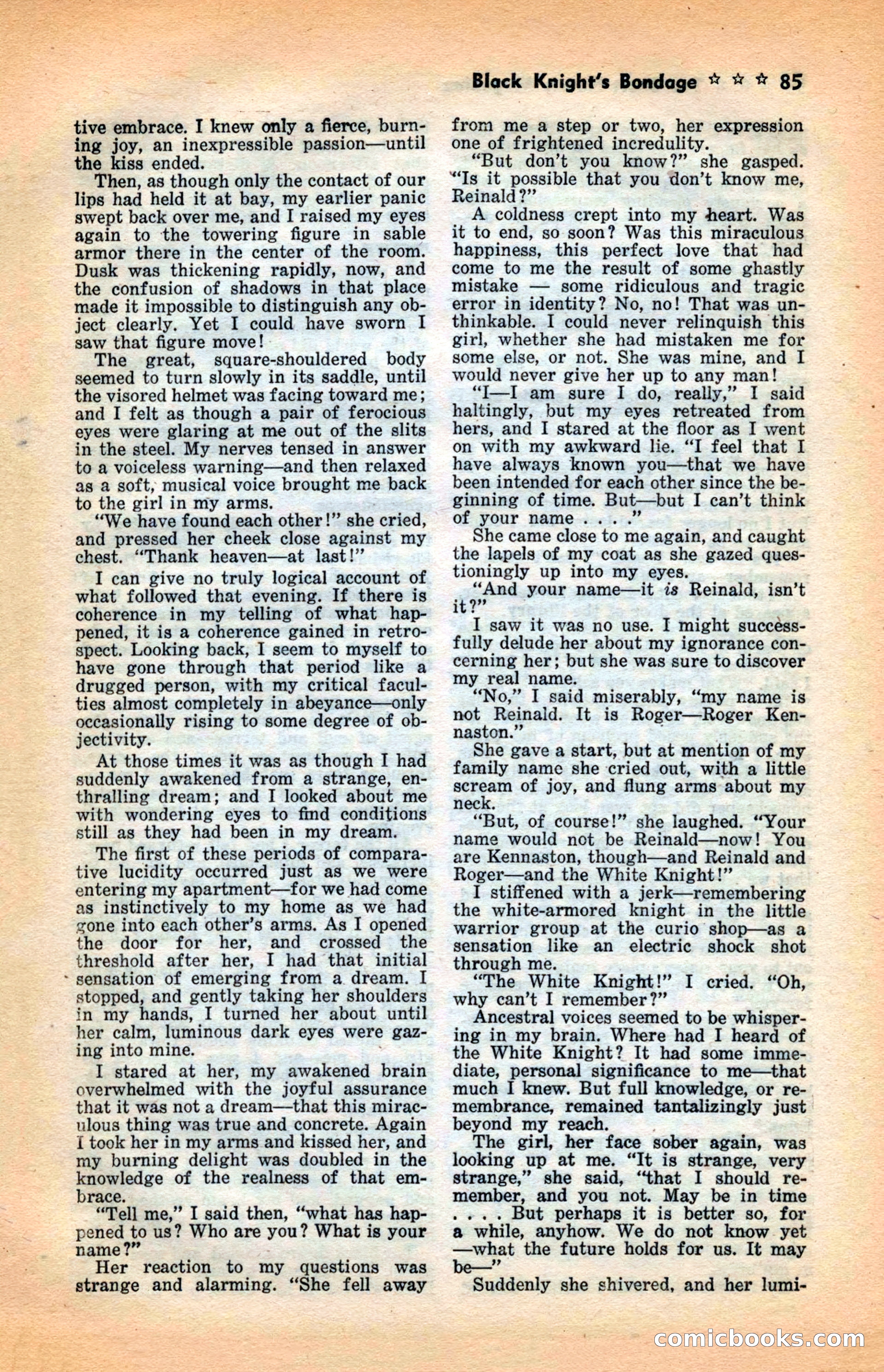 10 Short Novels Magazine — page 87: Pulp Fiction, 1938