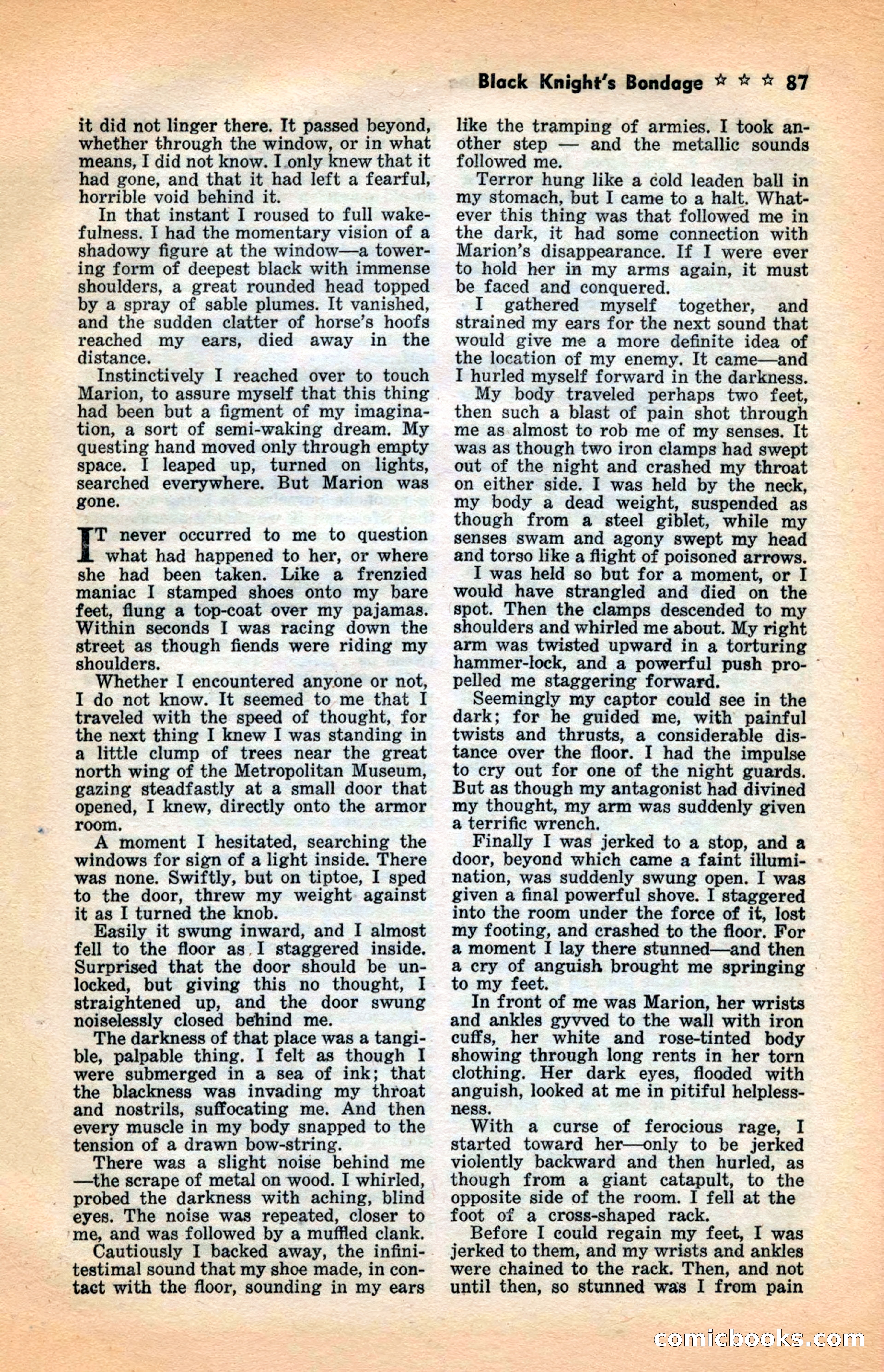 10 Short Novels Magazine — page 89: Pulp Fiction, 1938