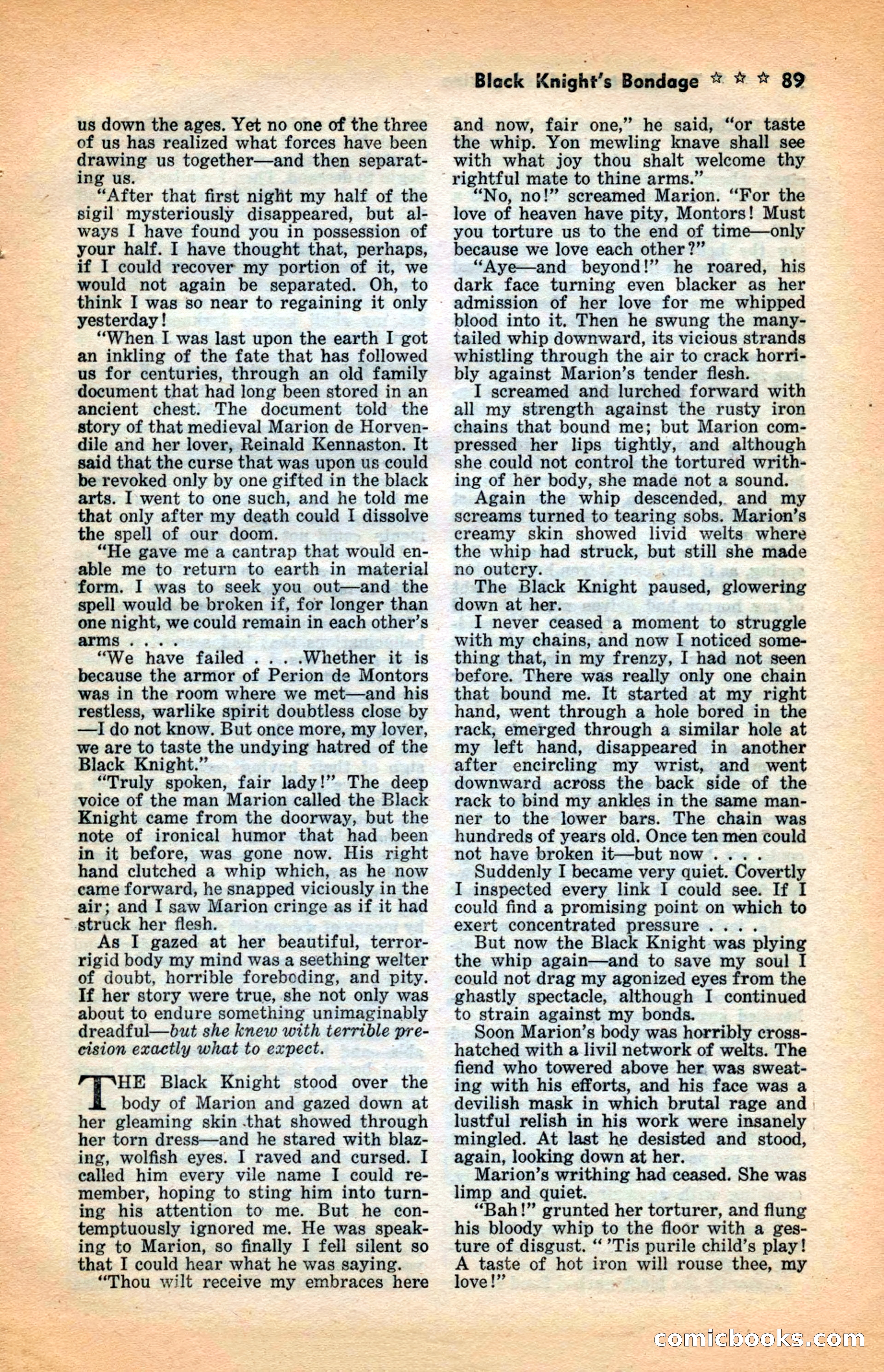 10 Short Novels Magazine — page 91: Pulp Fiction, 1938