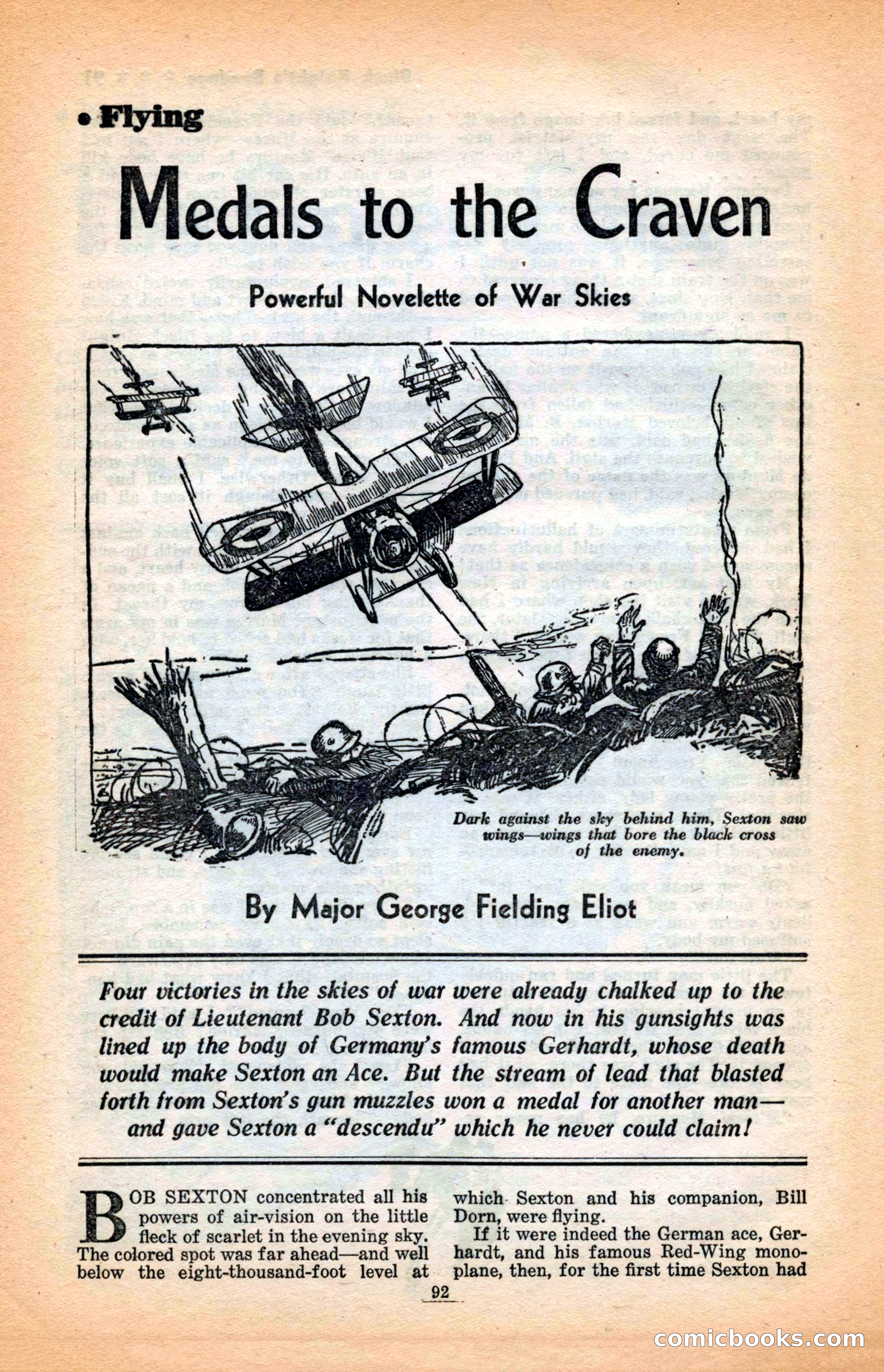 10 Short Novels Magazine — page 94: Pulp Fiction, 1938