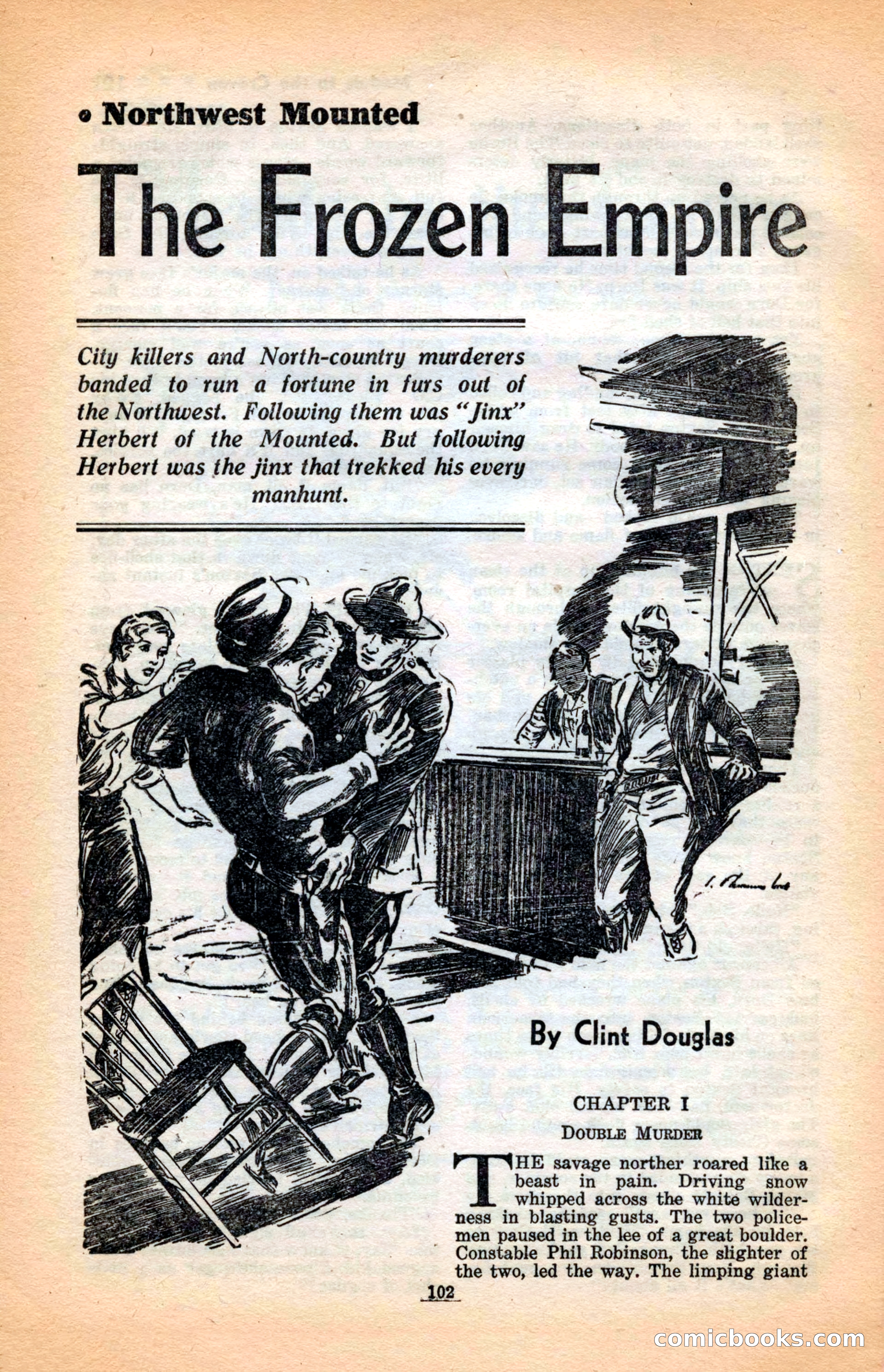 10 Short Novels Magazine — page 104: Pulp Fiction, 1938