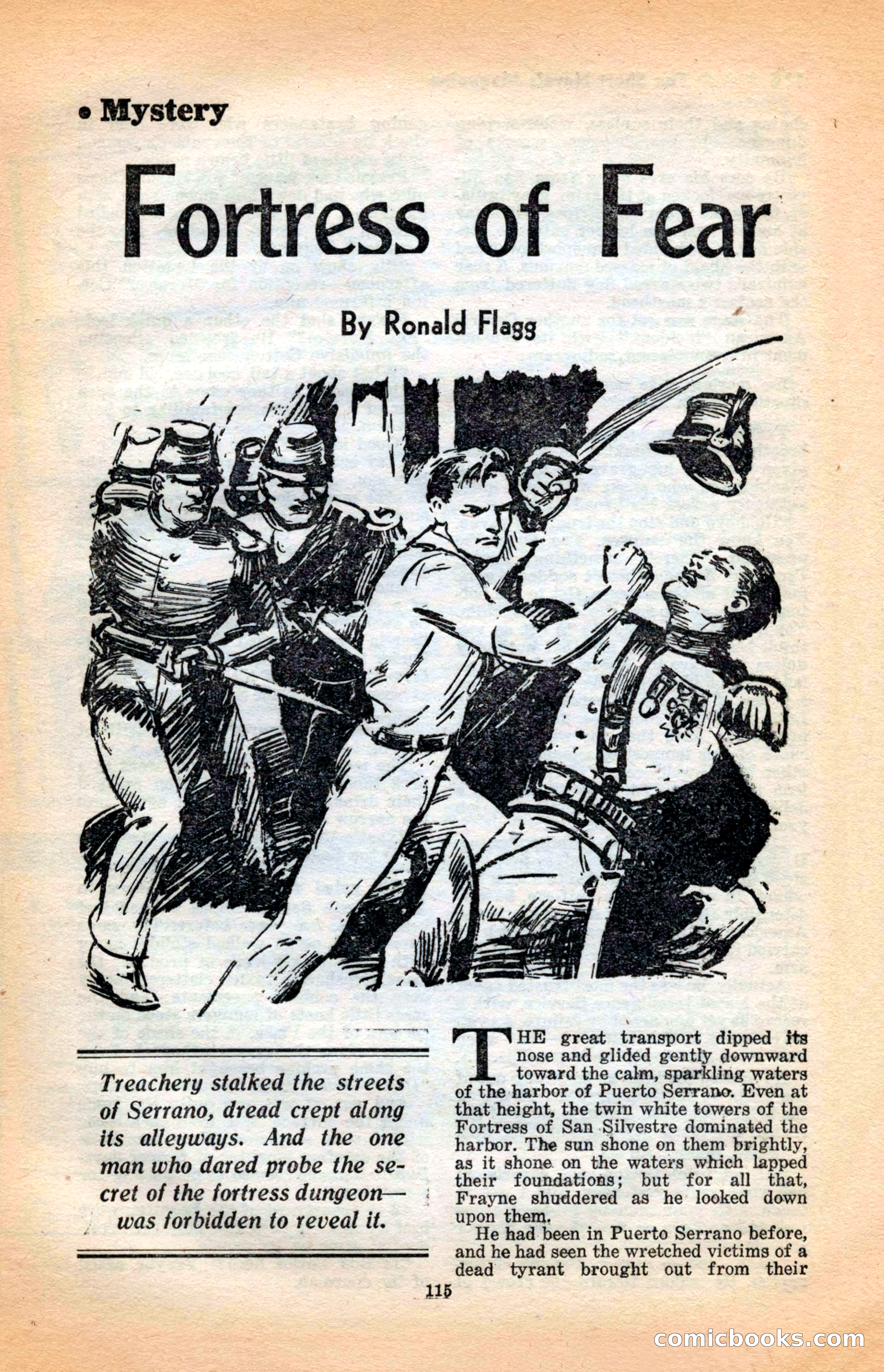 10 Short Novels Magazine — page 117: Pulp Fiction, 1938