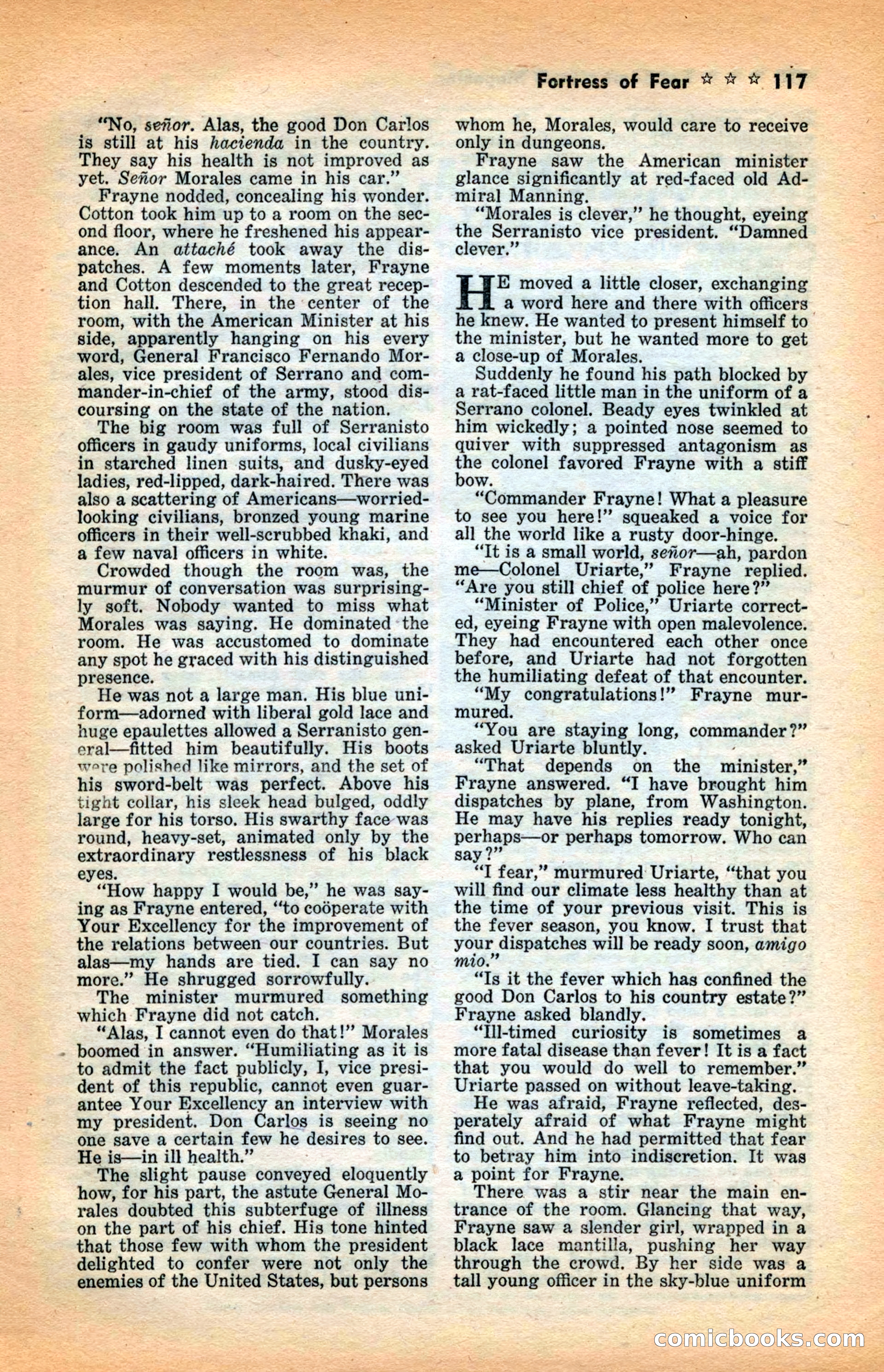 10 Short Novels Magazine — page 119: Pulp Fiction, 1938