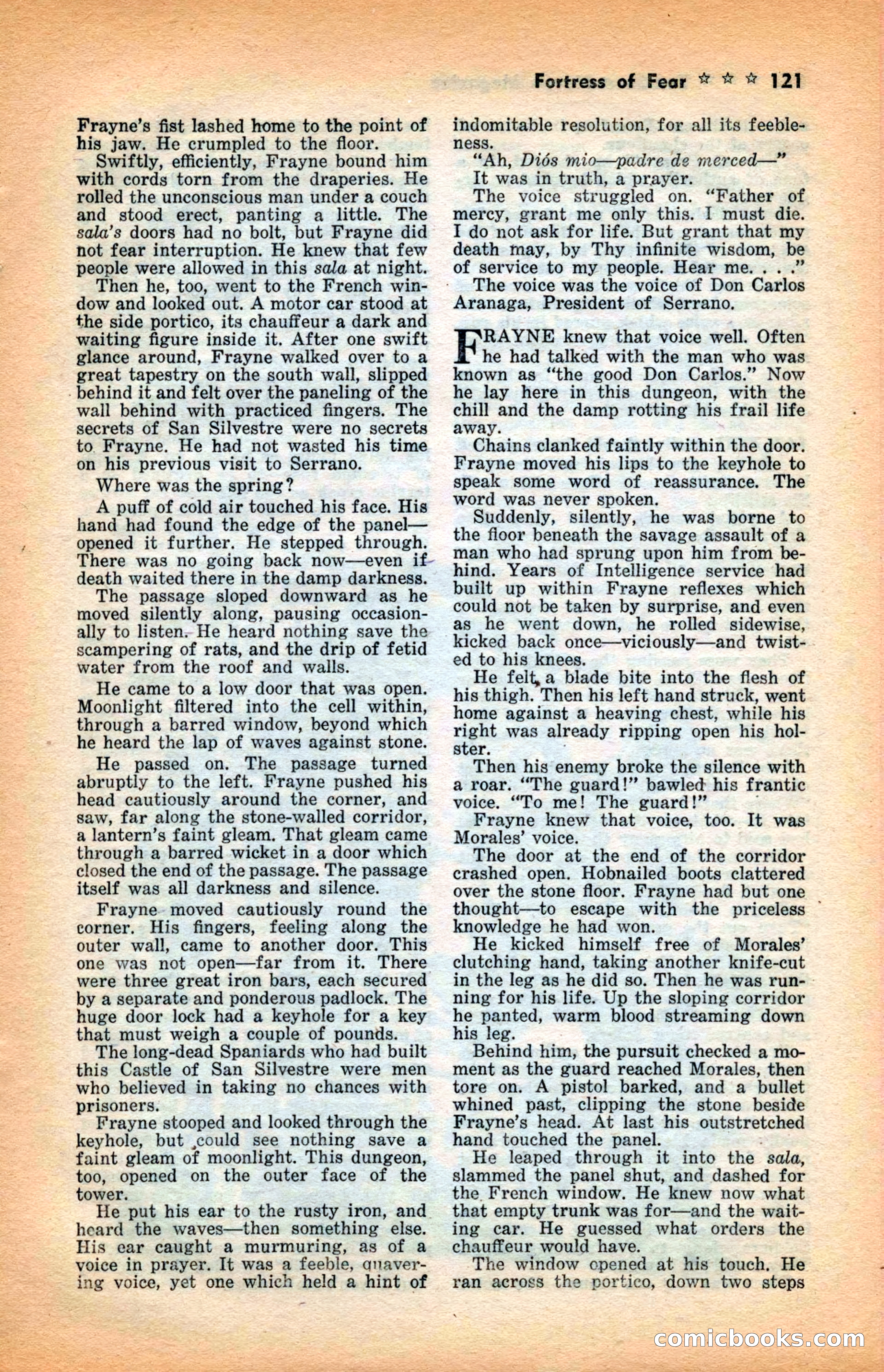 10 Short Novels Magazine — page 123: Pulp Fiction, 1938