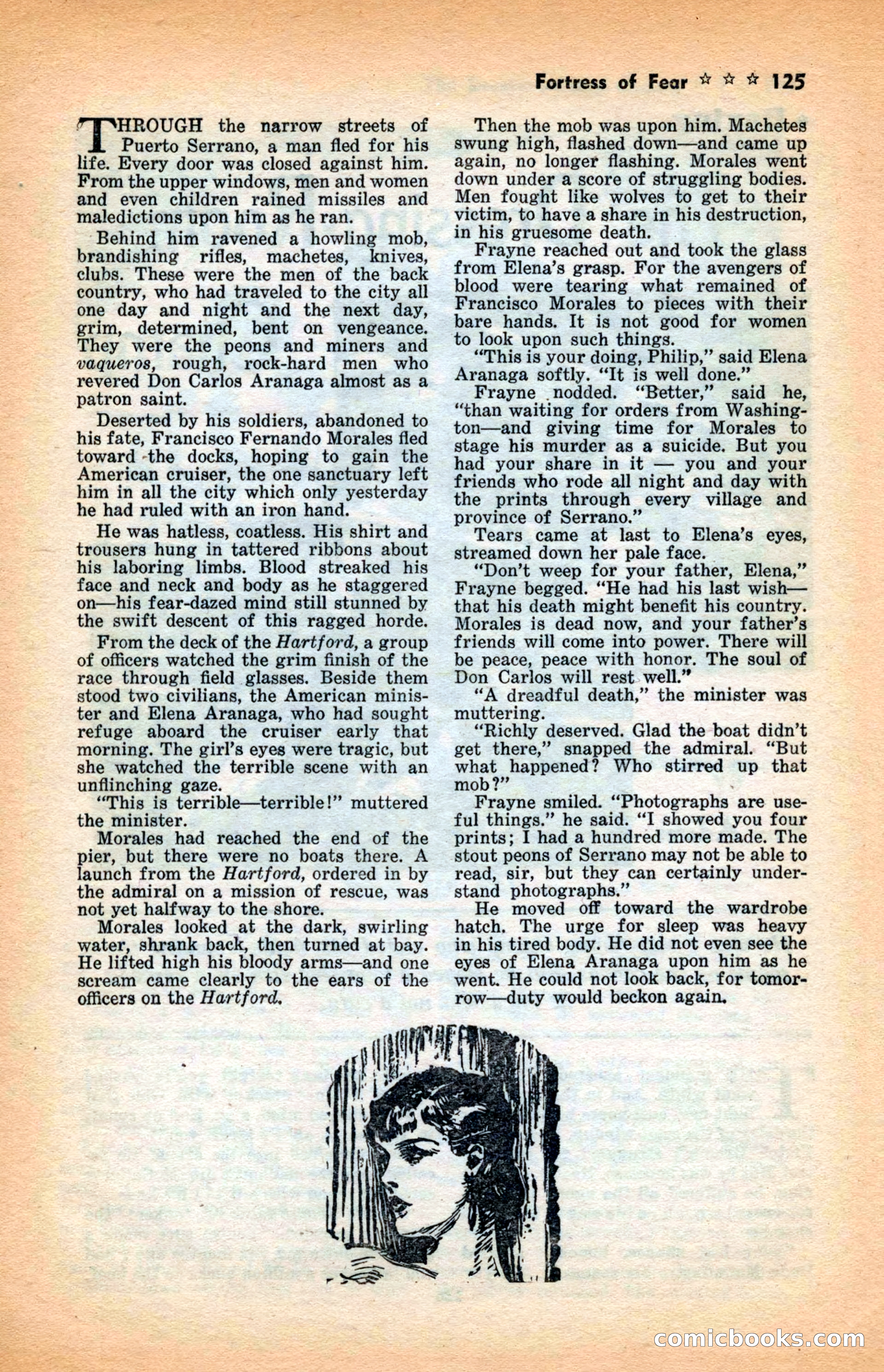 10 Short Novels Magazine — page 127: Pulp Fiction, 1938