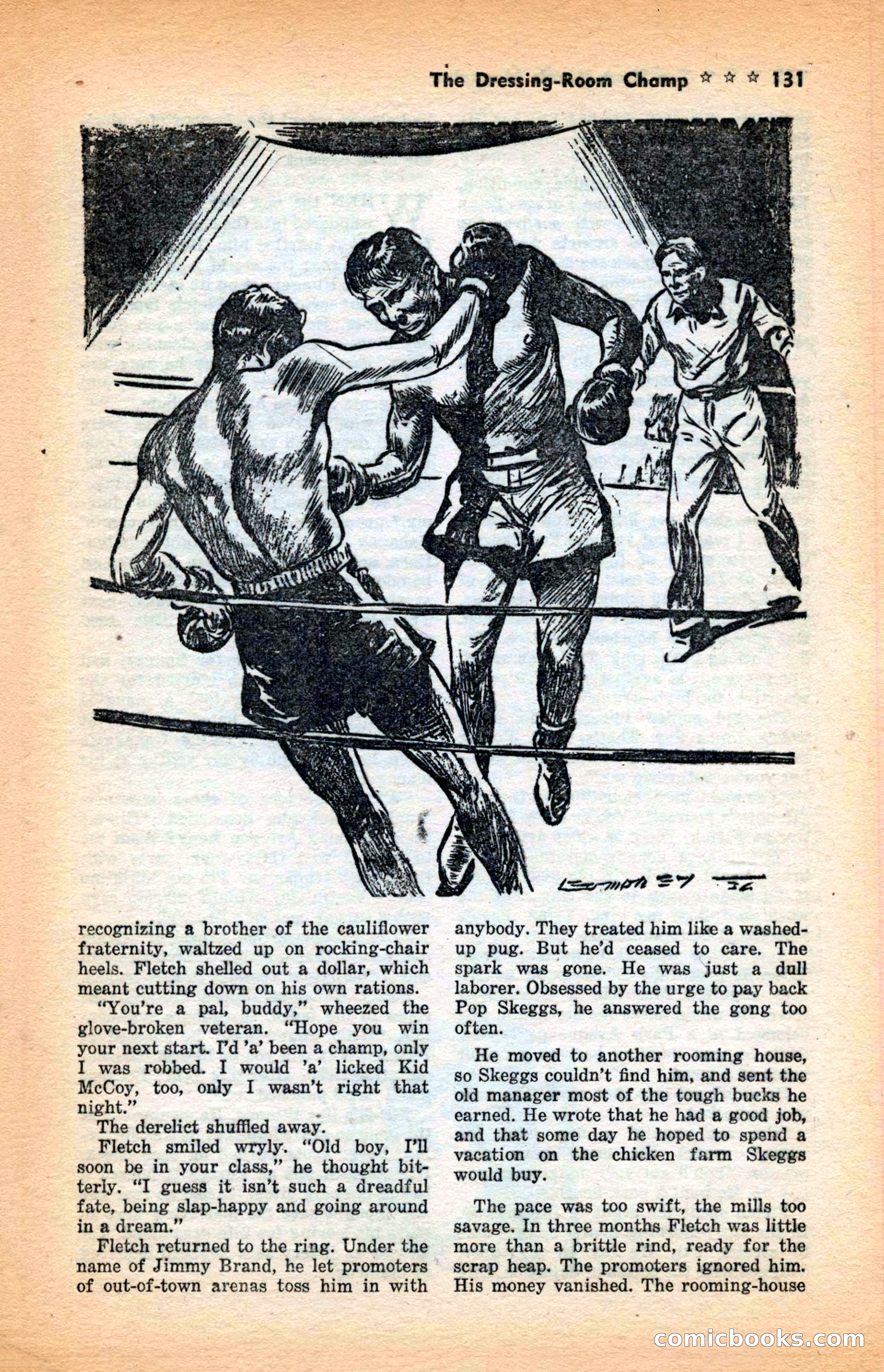 10 Short Novels Magazine — page 133: Pulp Fiction, 1938