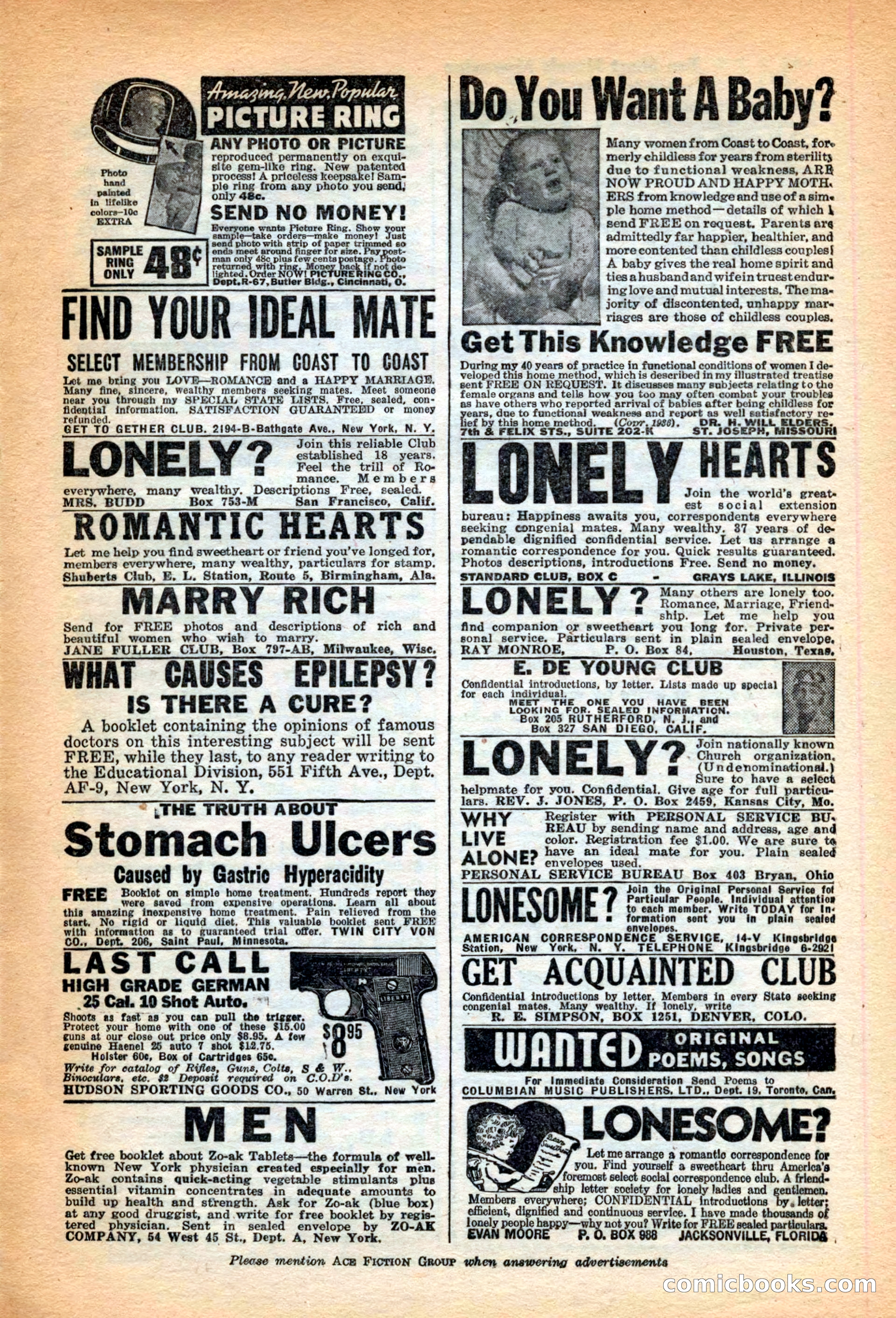 10 Short Novels Magazine — page 145: Pulp Fiction, 1938