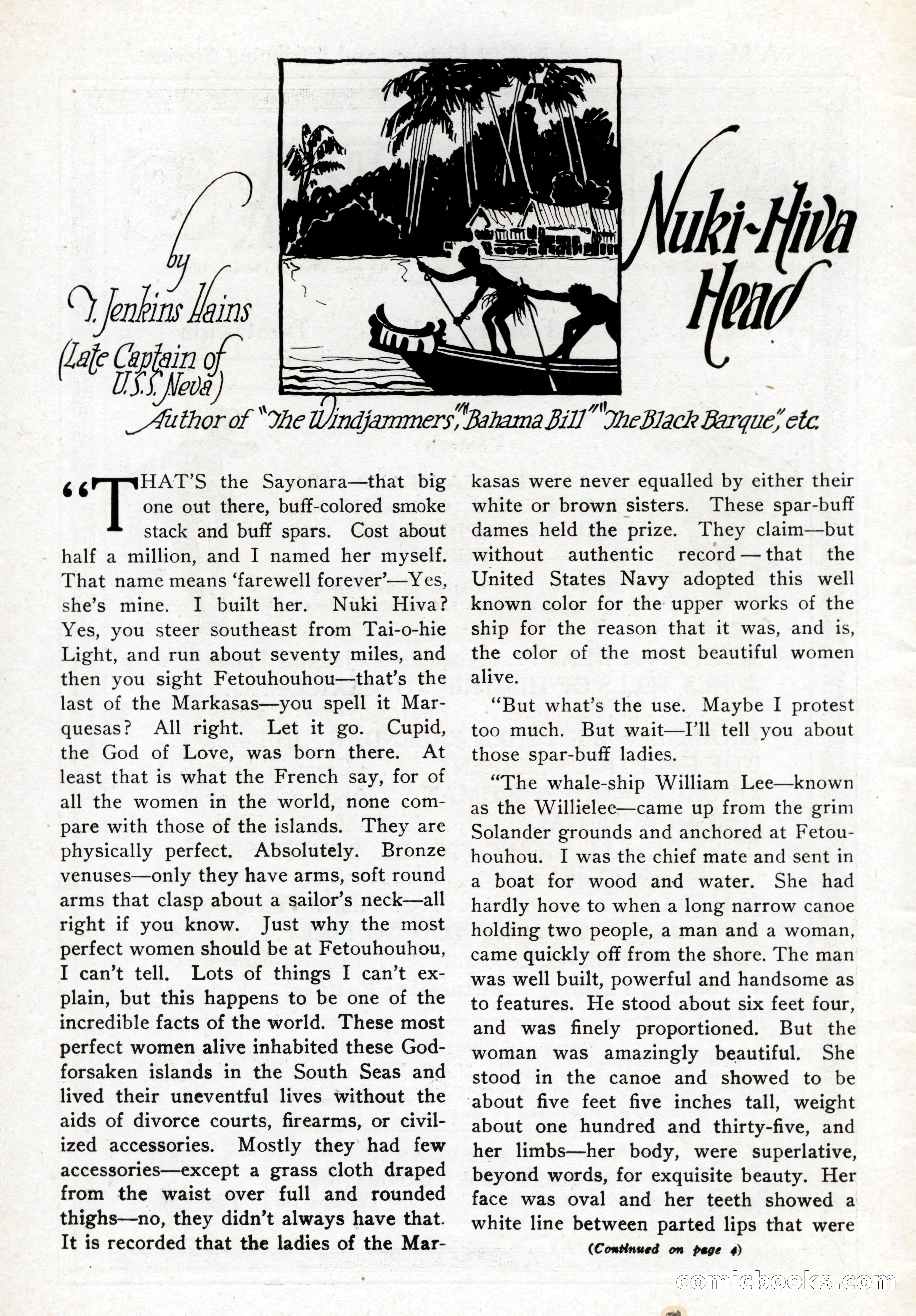 10-Story Book, February 1928 — page 4: Pulp Fiction, 1928