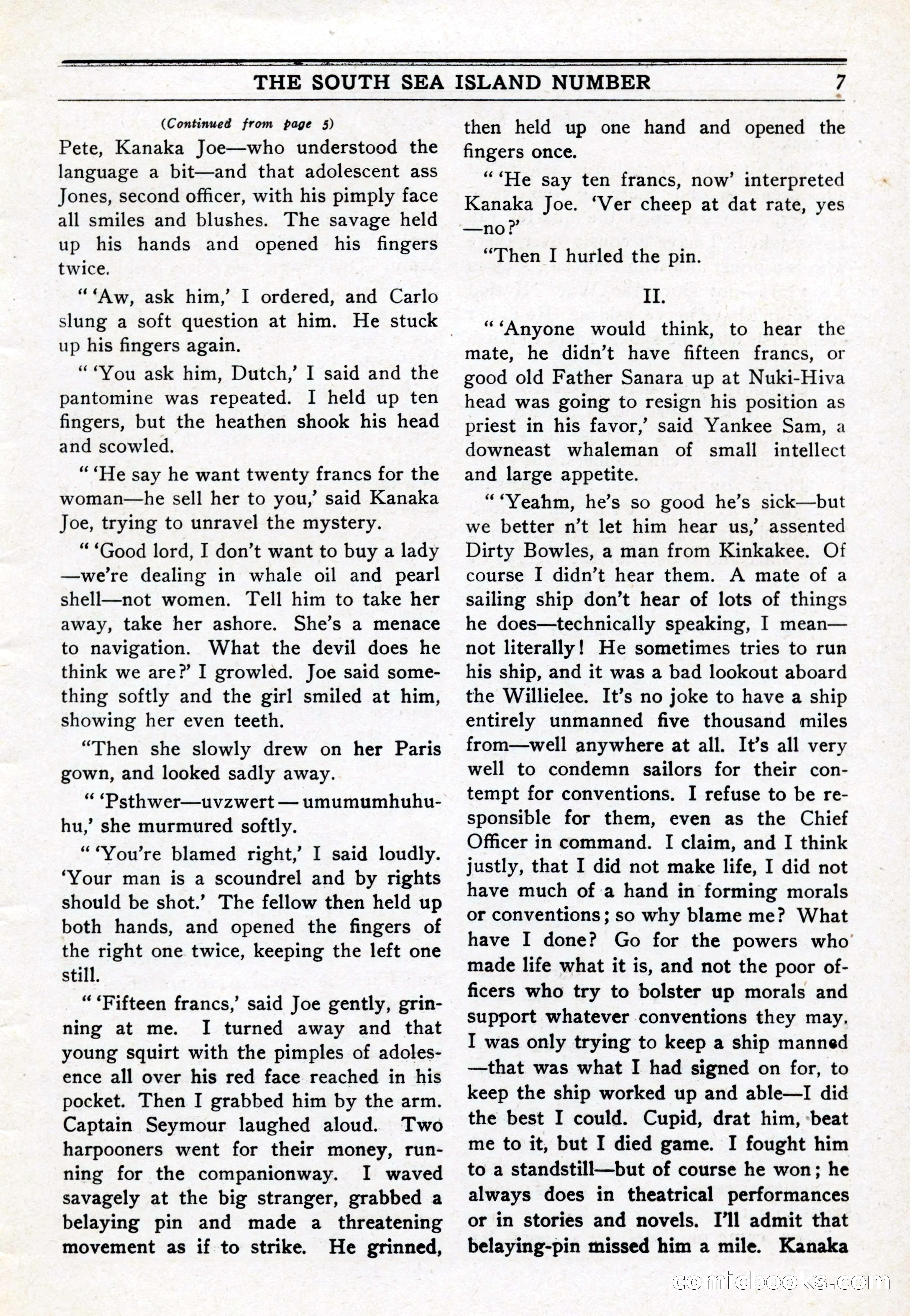 10-Story Book, February 1928 — page 9: Pulp Fiction, 1928