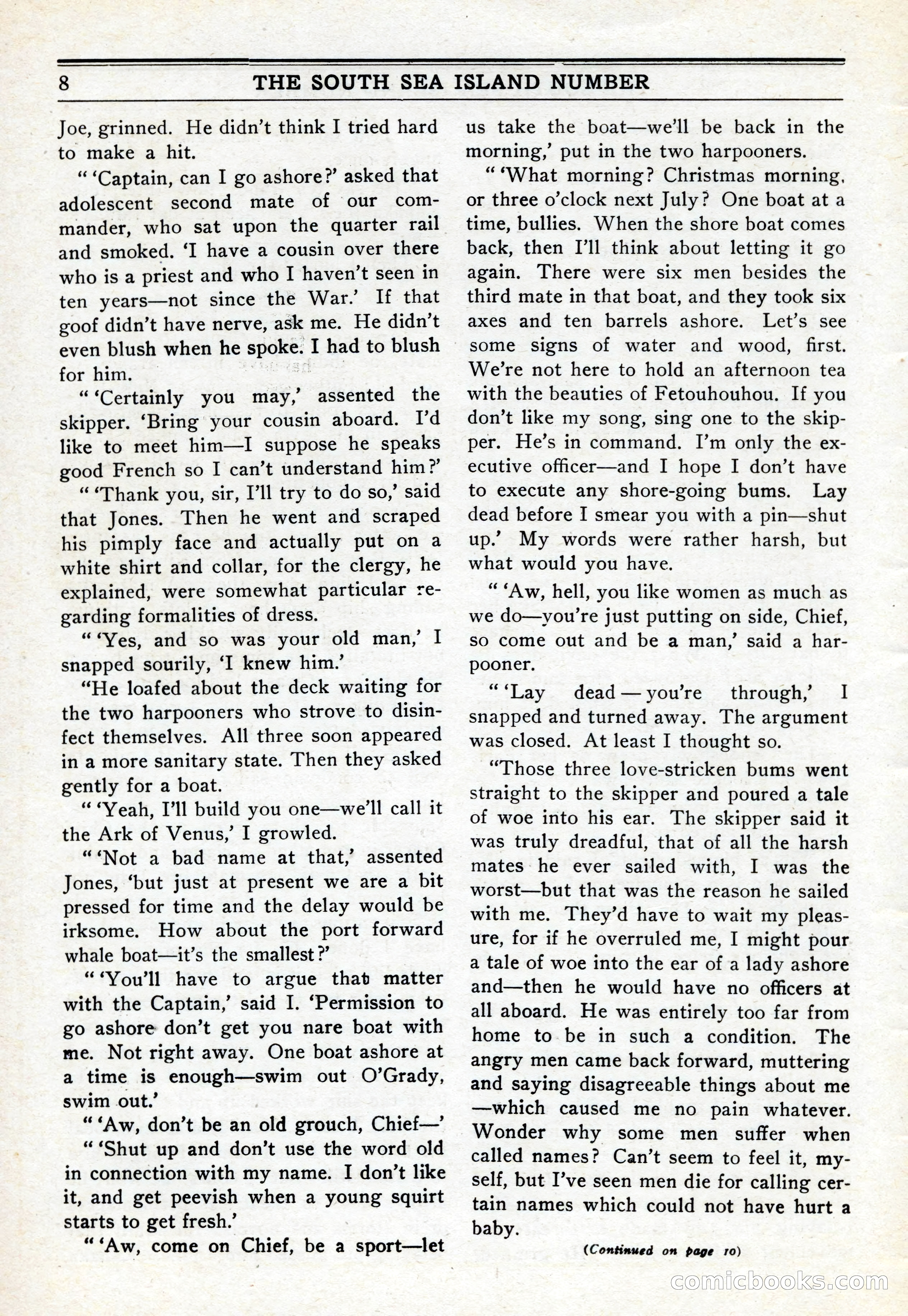 10-Story Book, February 1928 — page 10: Pulp Fiction, 1928