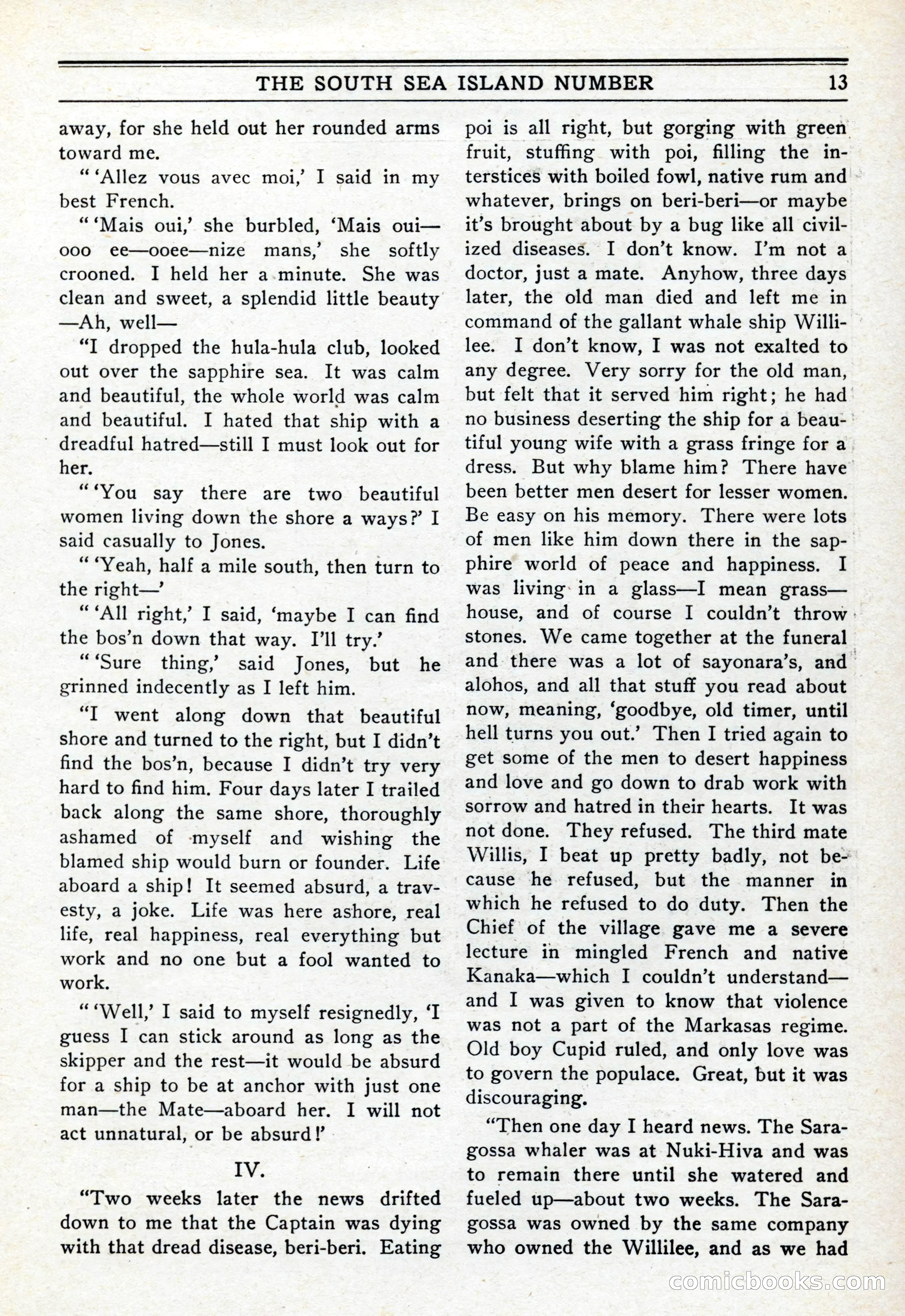 10-Story Book, February 1928 — page 15: Pulp Fiction, 1928