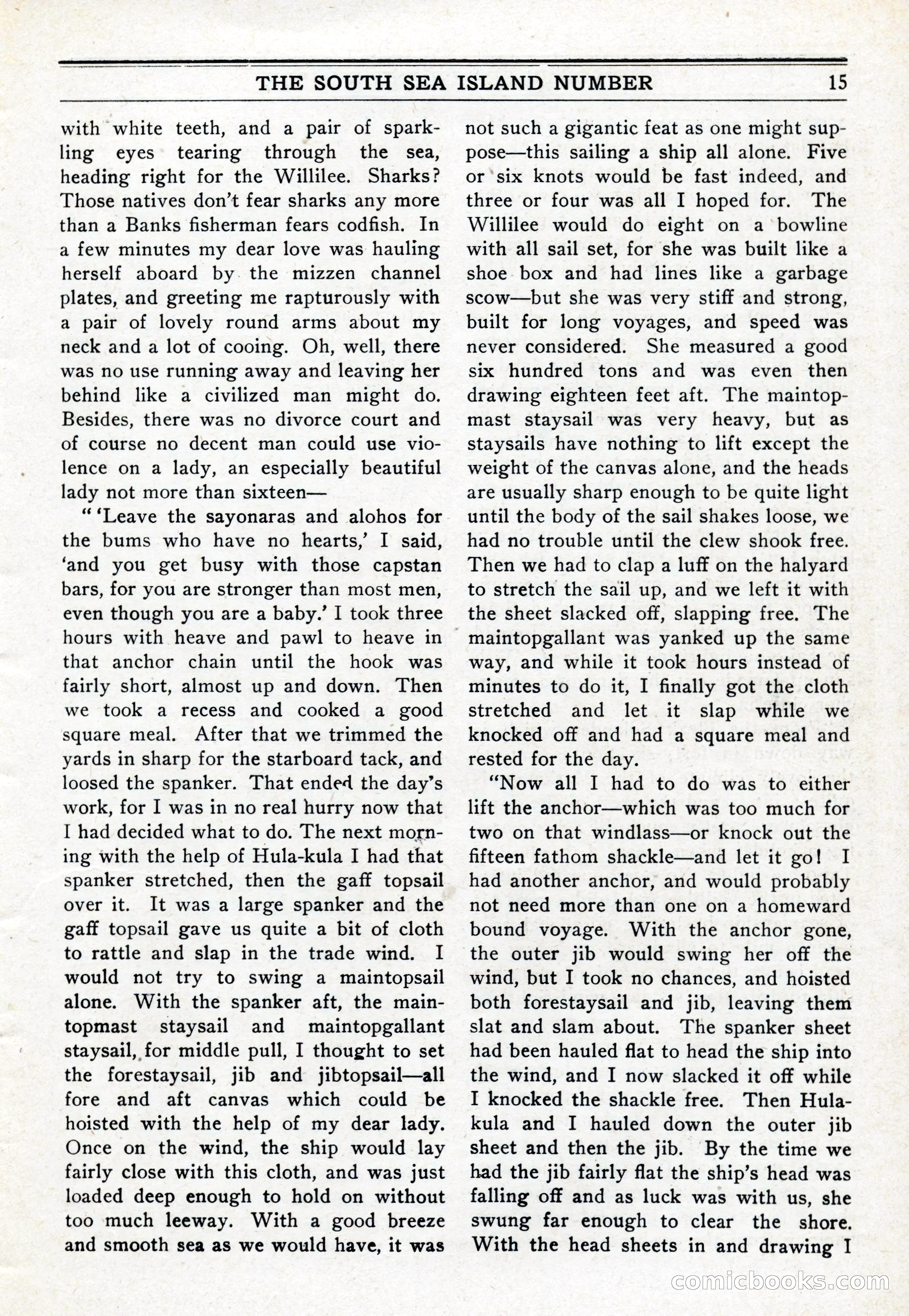 10-Story Book, February 1928 — page 17: Pulp Fiction, 1928